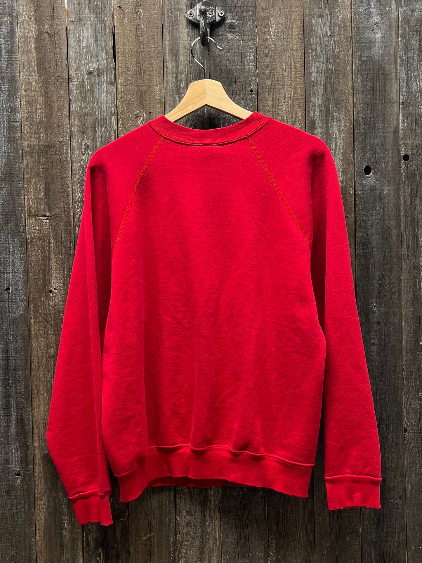 Vintage Cheers Sweatshirt -M-Customize Your Embroidery Wording