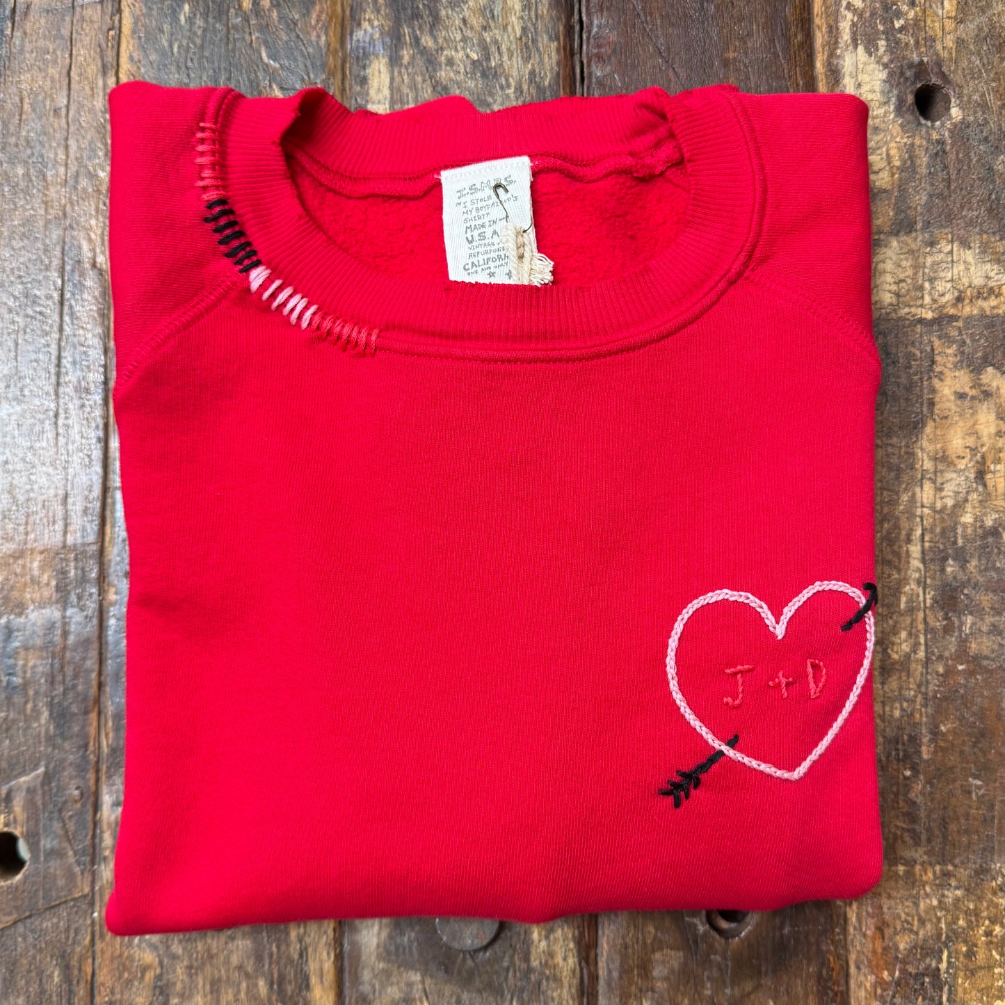 Initials w/ Cupid Love Sweatshirt (13 Colors)