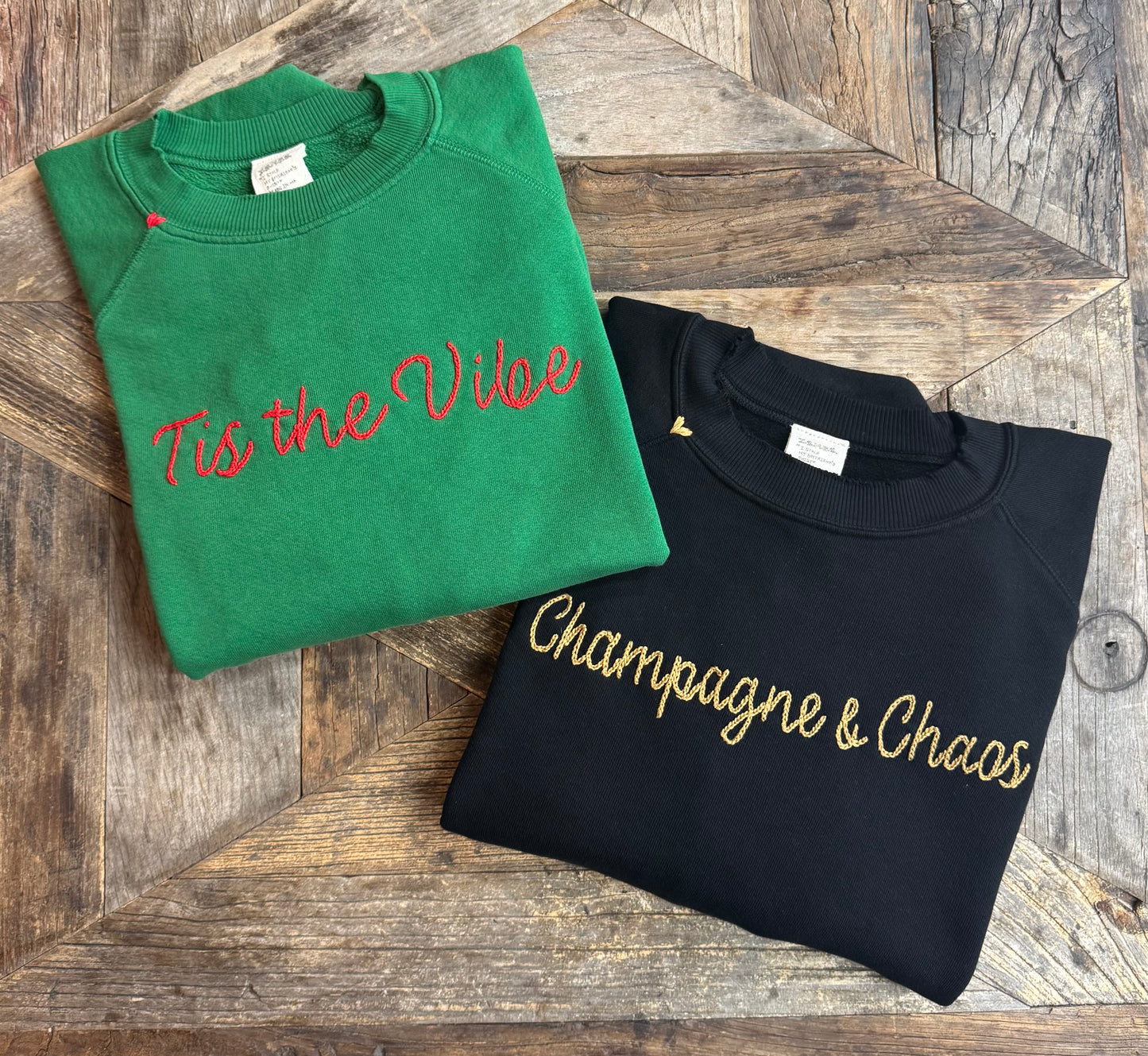 Merry Embroidery Sweatshirt(7 Colors)