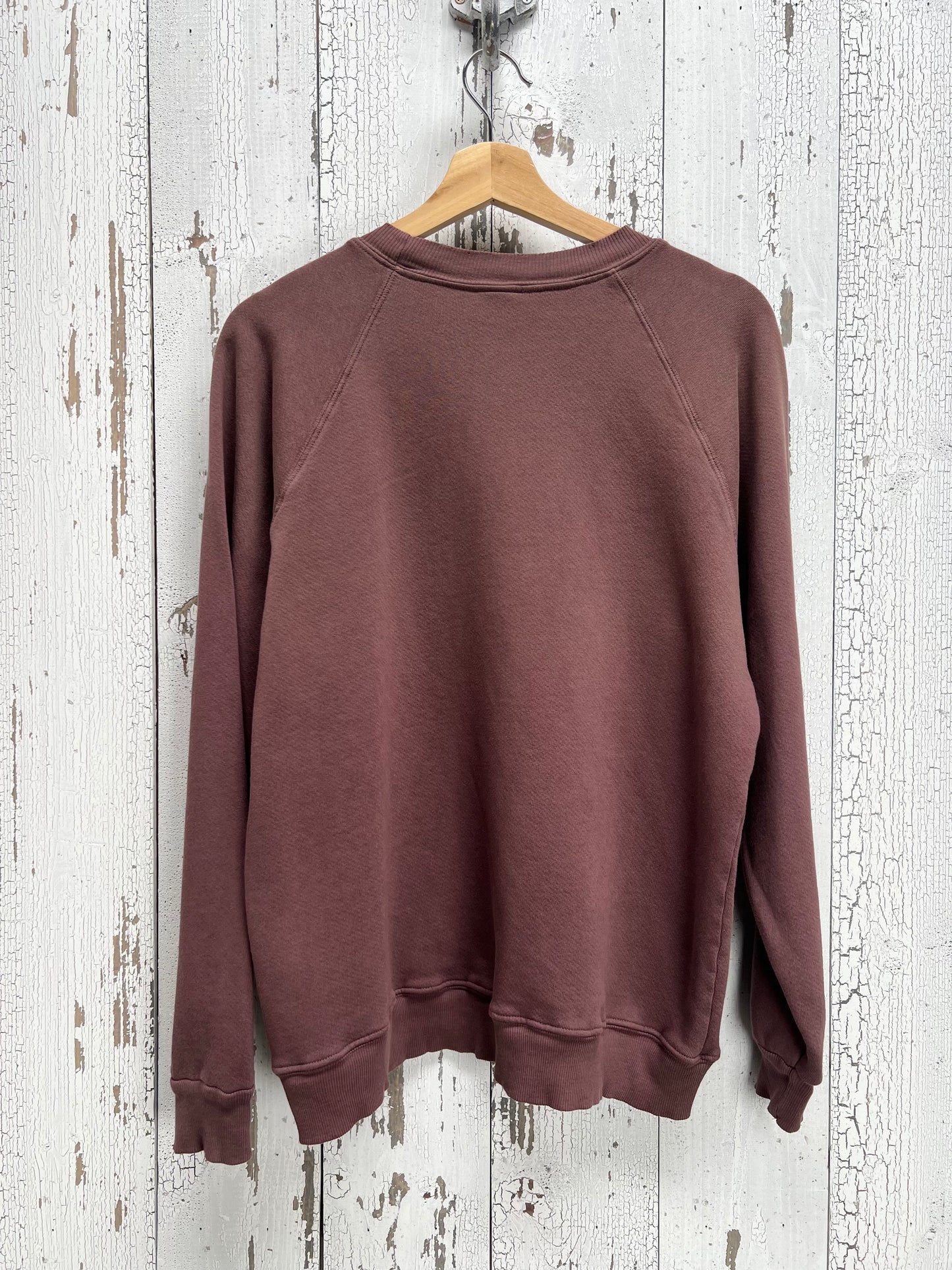 MOCHA SWEATS WITH CUSTOM HAND EMBROIDERY