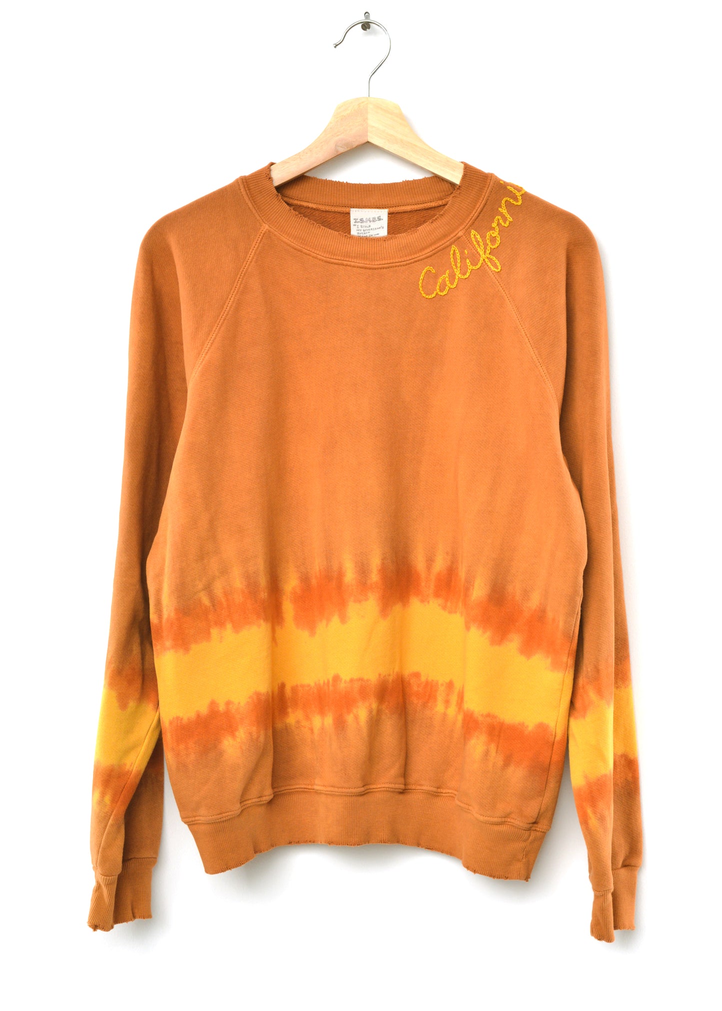 GEMSTONE SWEATSHIRT WITH PERSONALIZED HAND EMBROIDERY(5Colors)