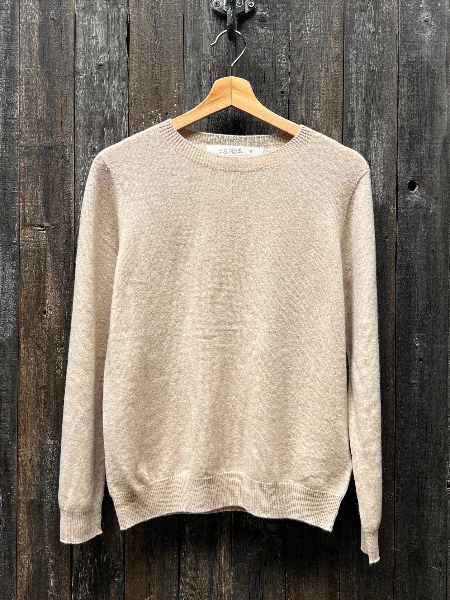 100% Cashmere Sweater - Customize Your Embroidery Wording(12 Colors)