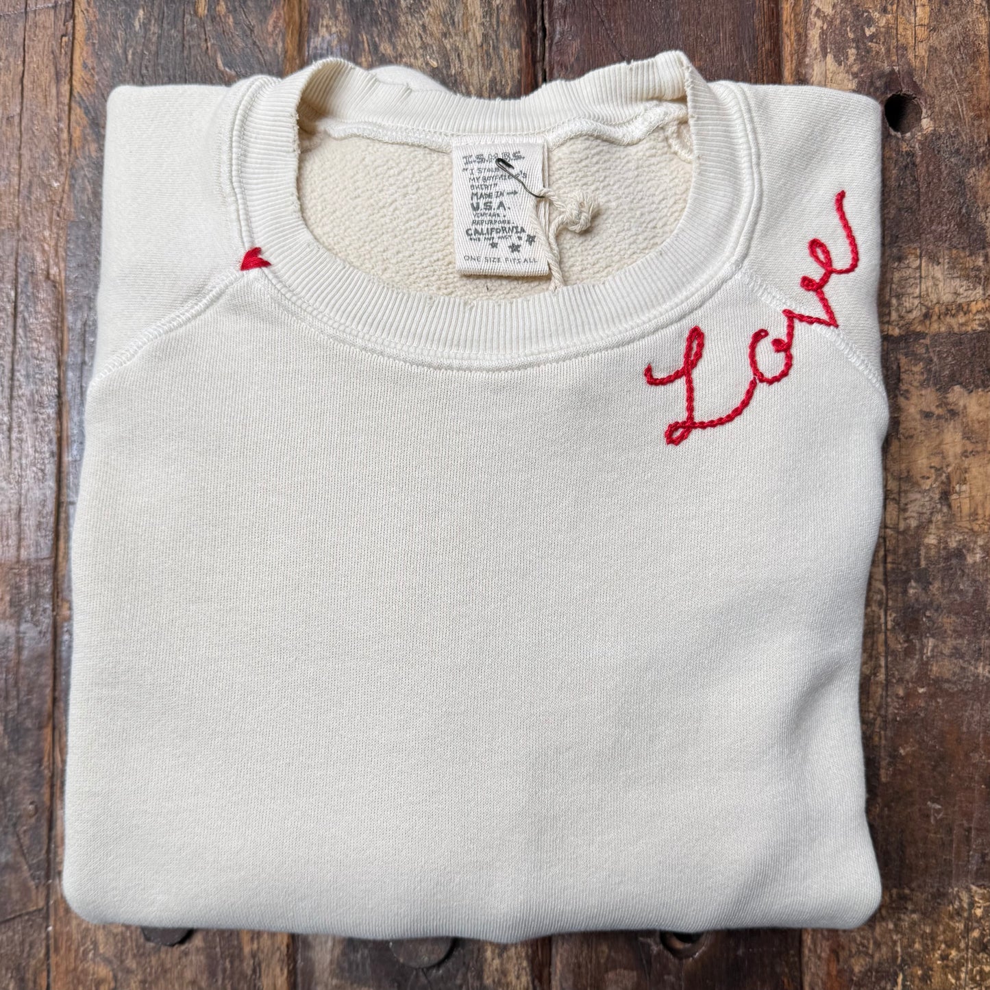 TINY ❤️ W/ Personalized Hand Embroidery (13 Colors)