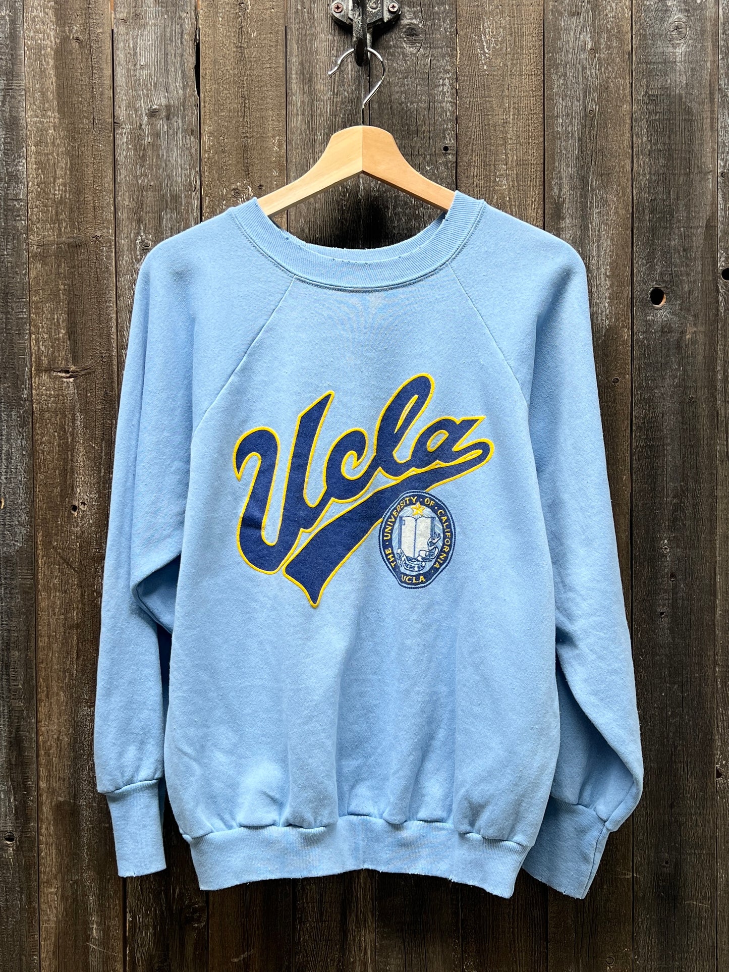 Vintage UCLA Sweatshirt -M-Customize Your Embroidery Wording