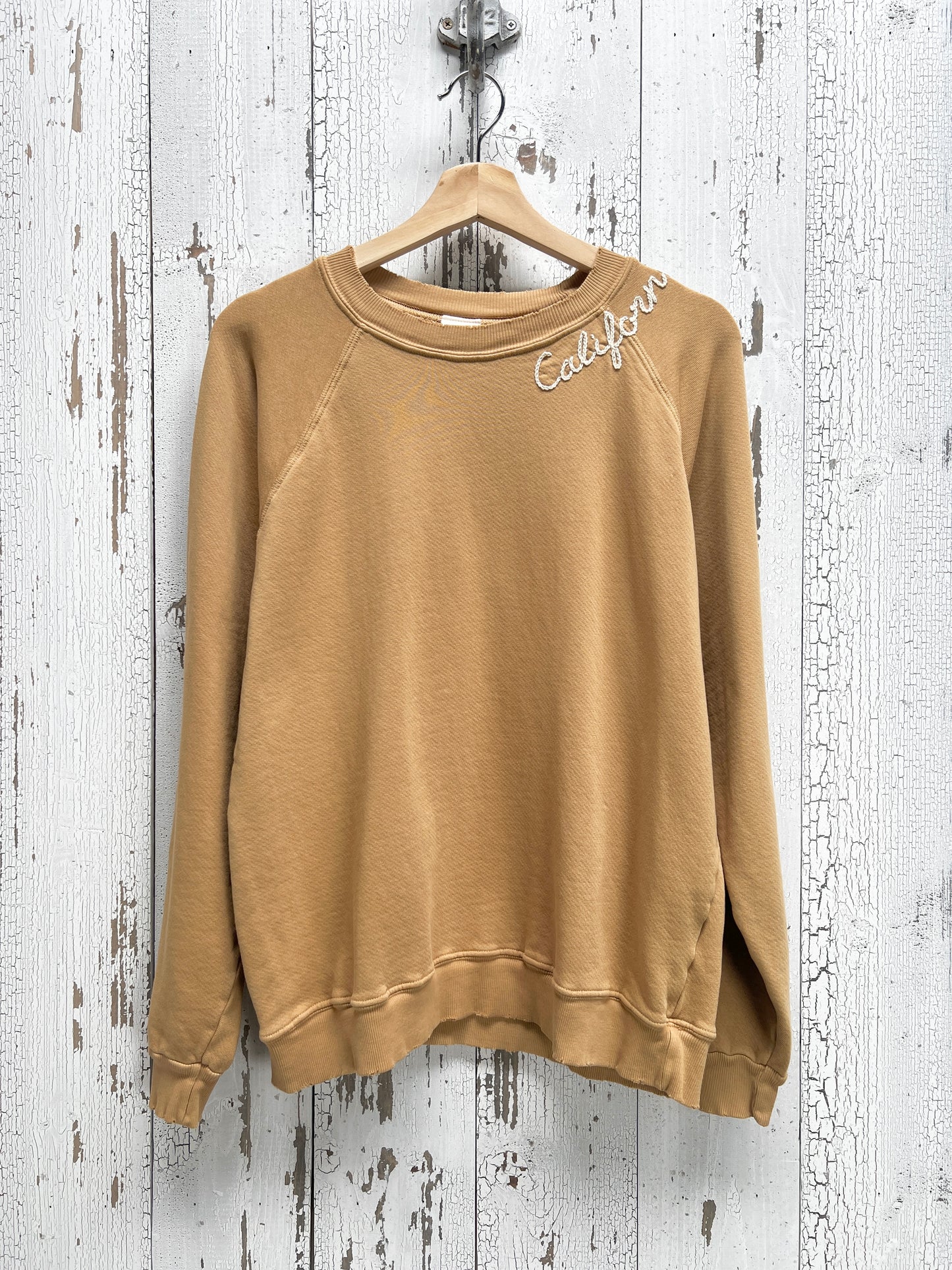 COULEUR DU CAFE SWEATS WITH CUSTOM HAND EMBROIDERY (4 Colors)