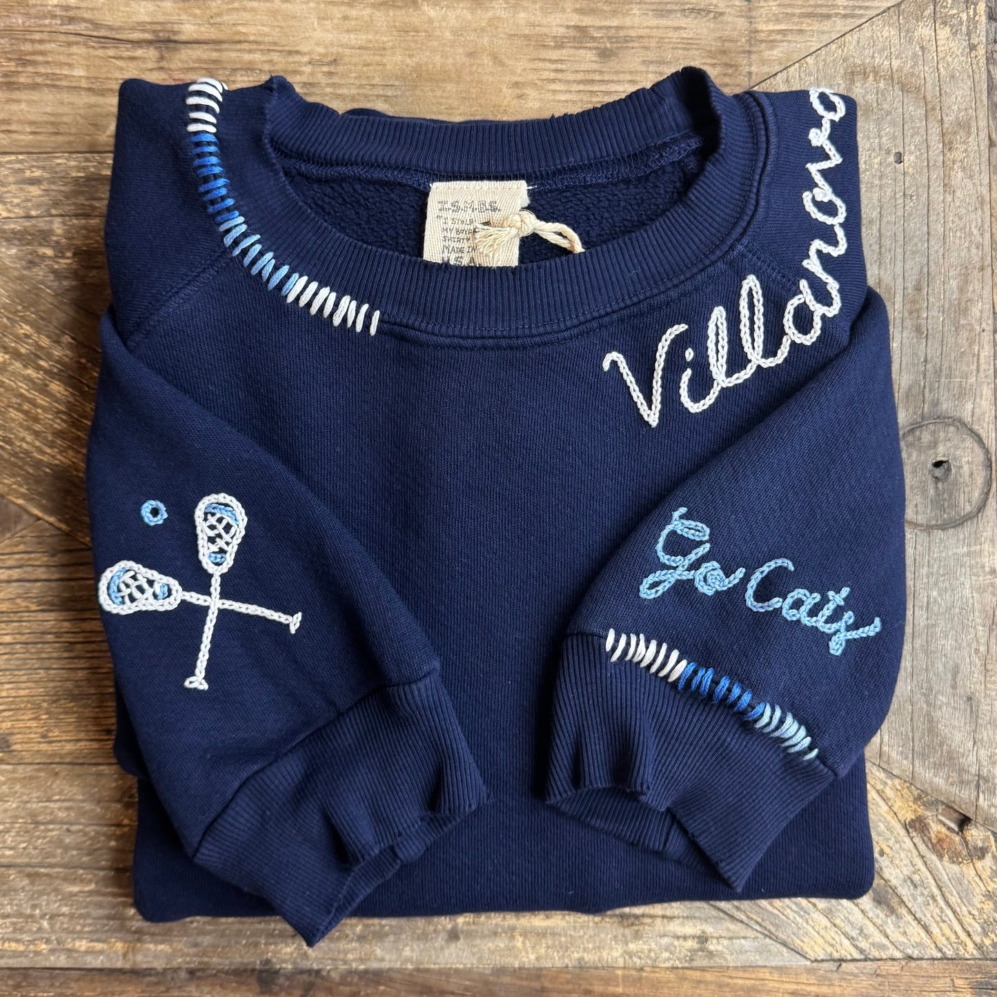 SPORTS TEAM PERSONALIZED HAND EMBROIDERY (21Colors)
