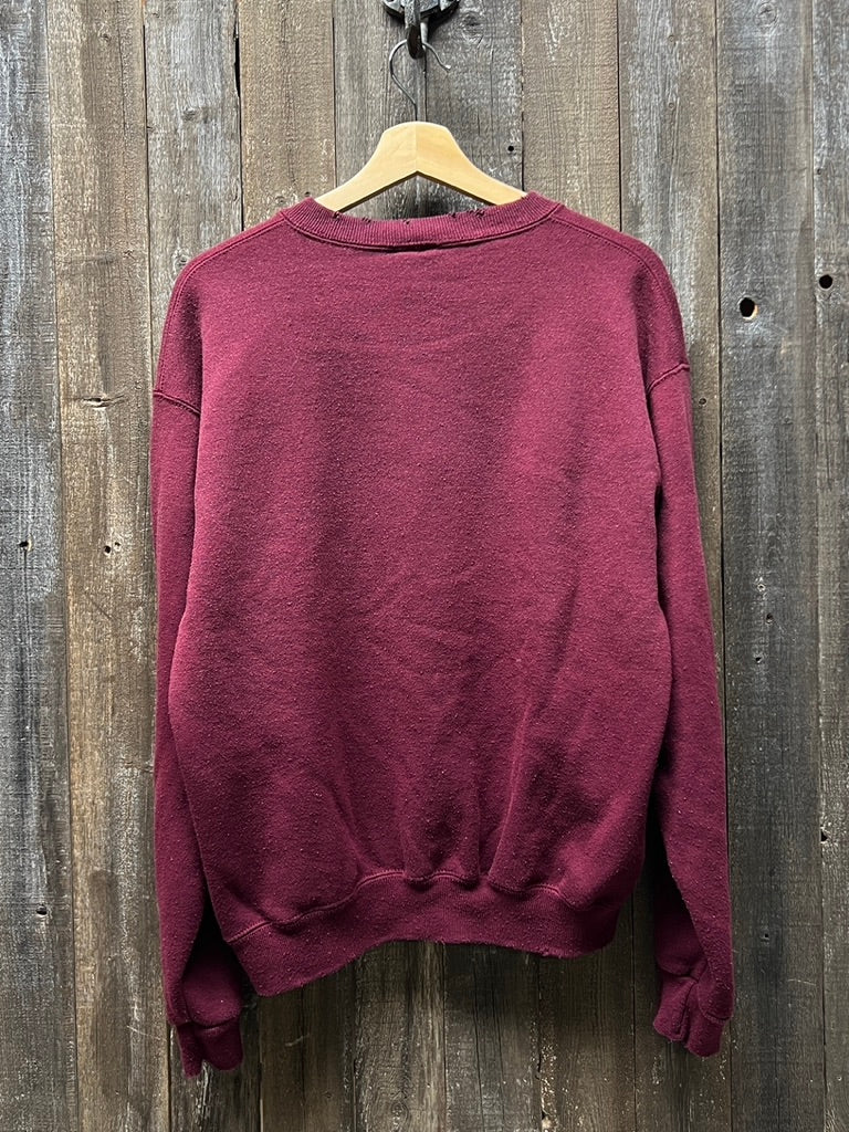 Vintage Harvard Sweatshirt -M/L-Customize Your Embroidery Wording