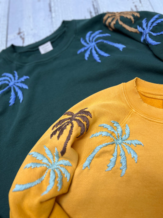 Palm Trees Sweatshirts (18 Colors)