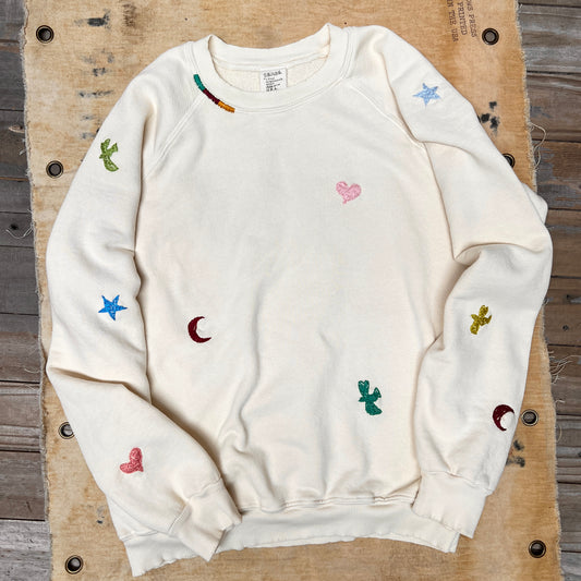 Allover Nature Love Sweatshirt (18 Colors)
