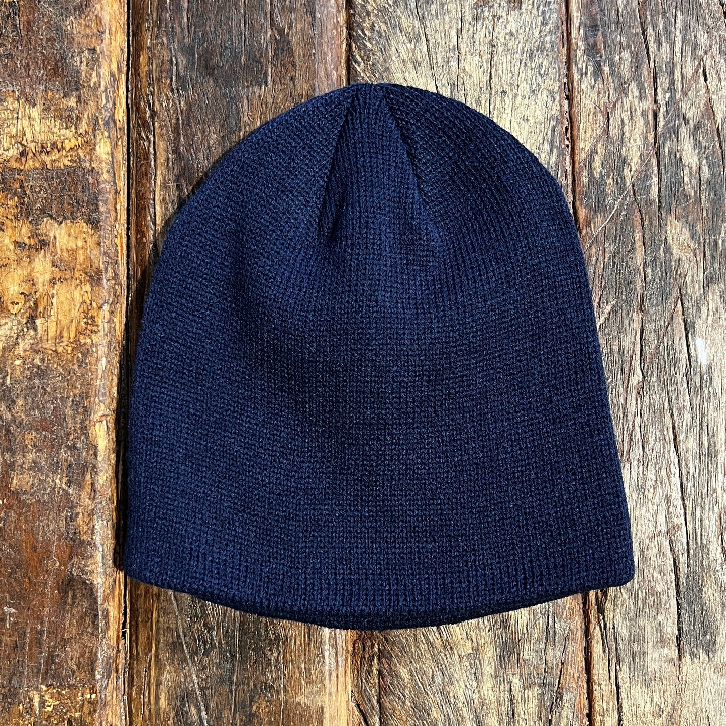 SMILEY PATCH BEANIE WITH CUSTOM HAND EMBROIDERY(6COLORS)