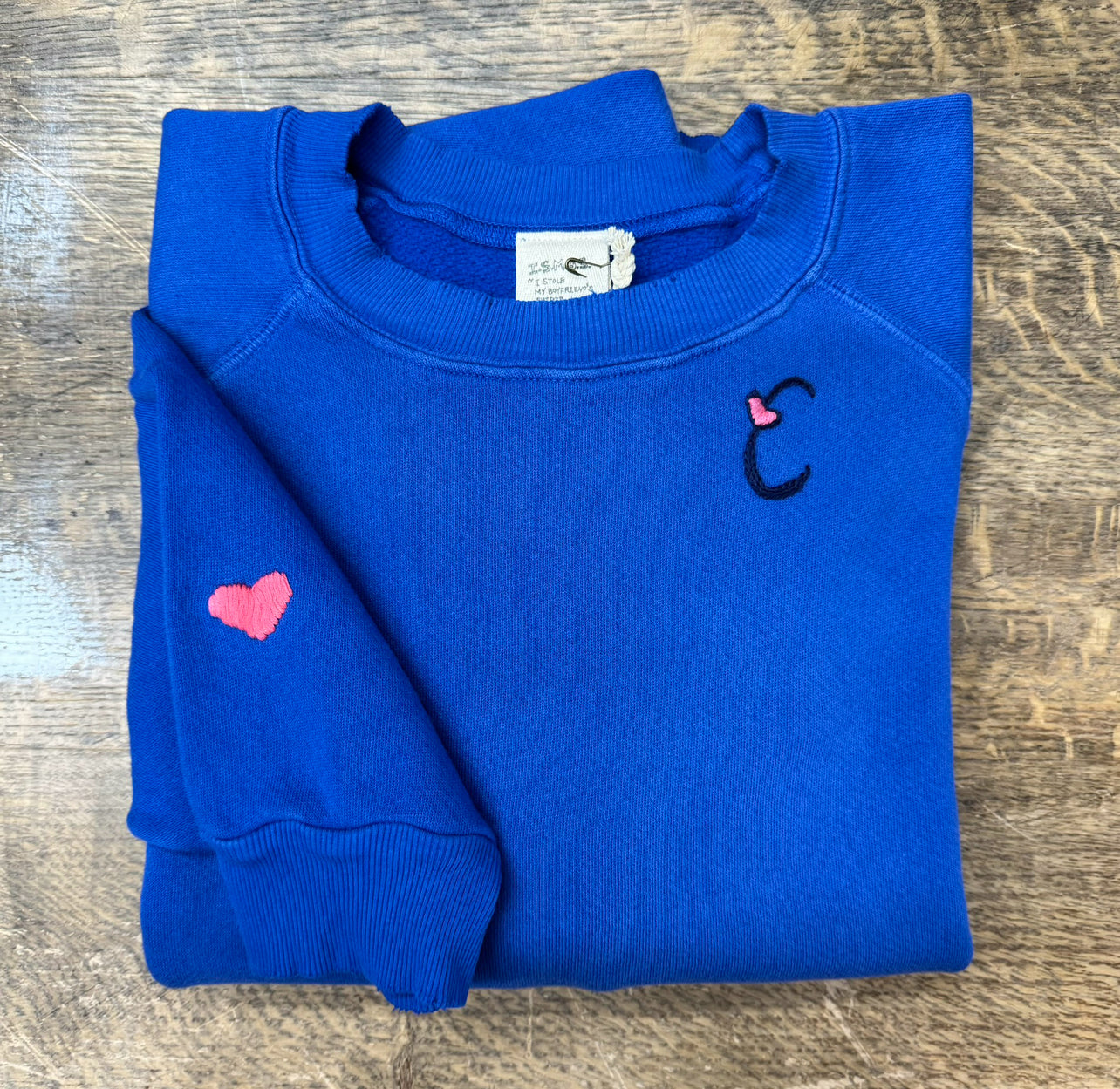 Monogram Heart (Choose Your Alphabet) Sweatshirt(15Colors)