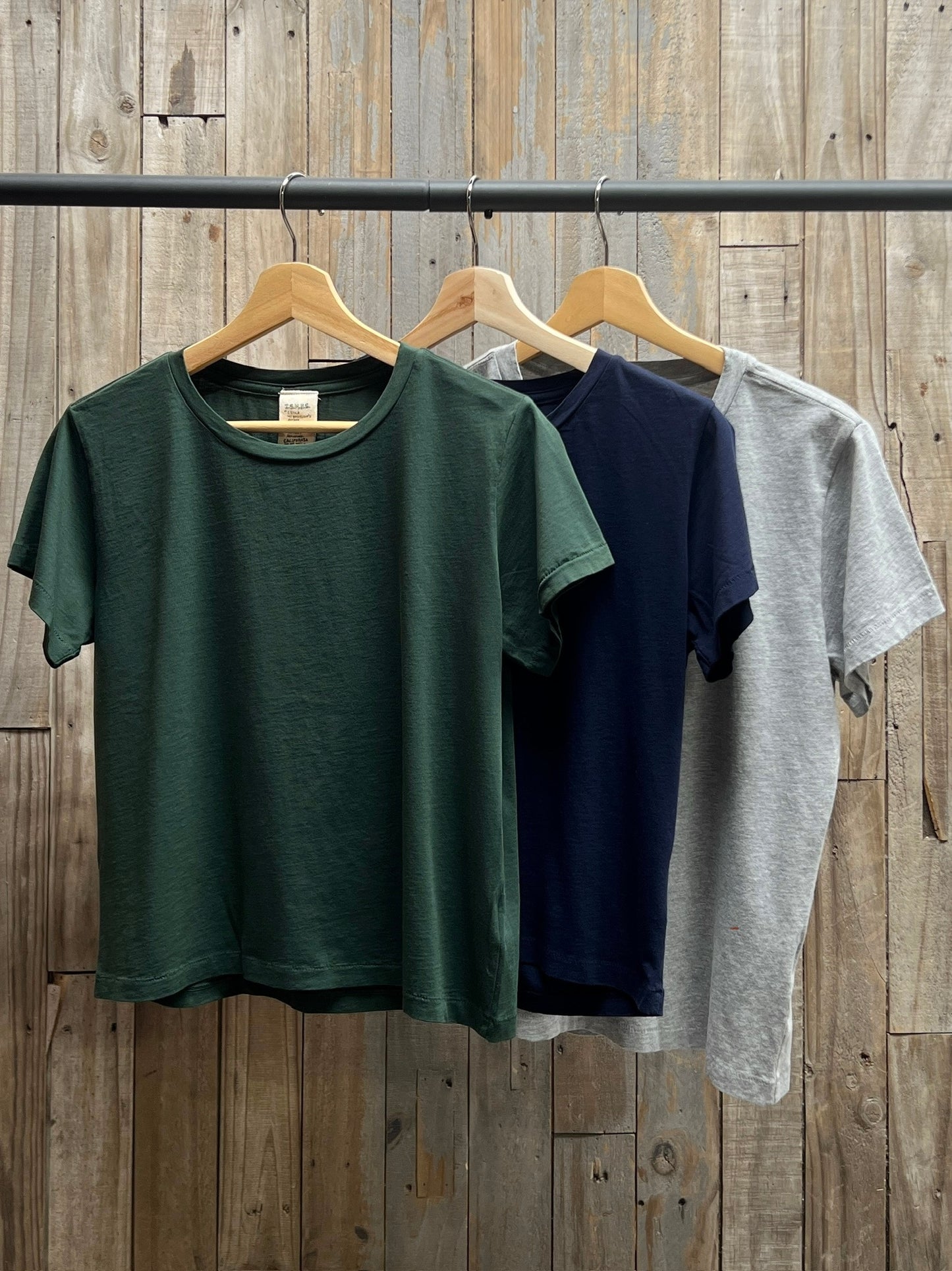EARTH S/S TEE PACK WITH CUSTOM HAND EMBROIDERY(3 Colors)