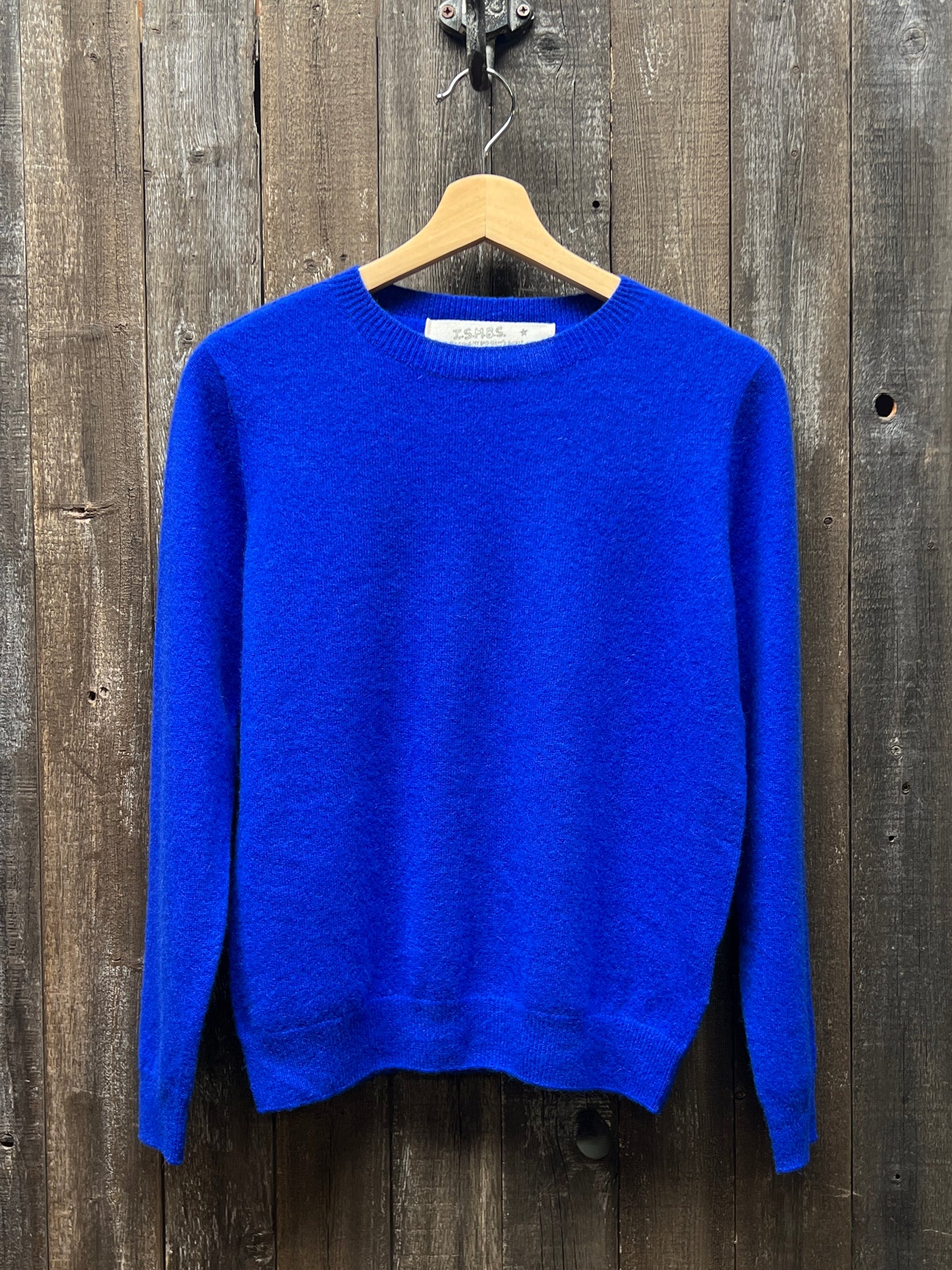 100% Cashmere Sweater - Customize Your Embroidery Wording(12 Colors)