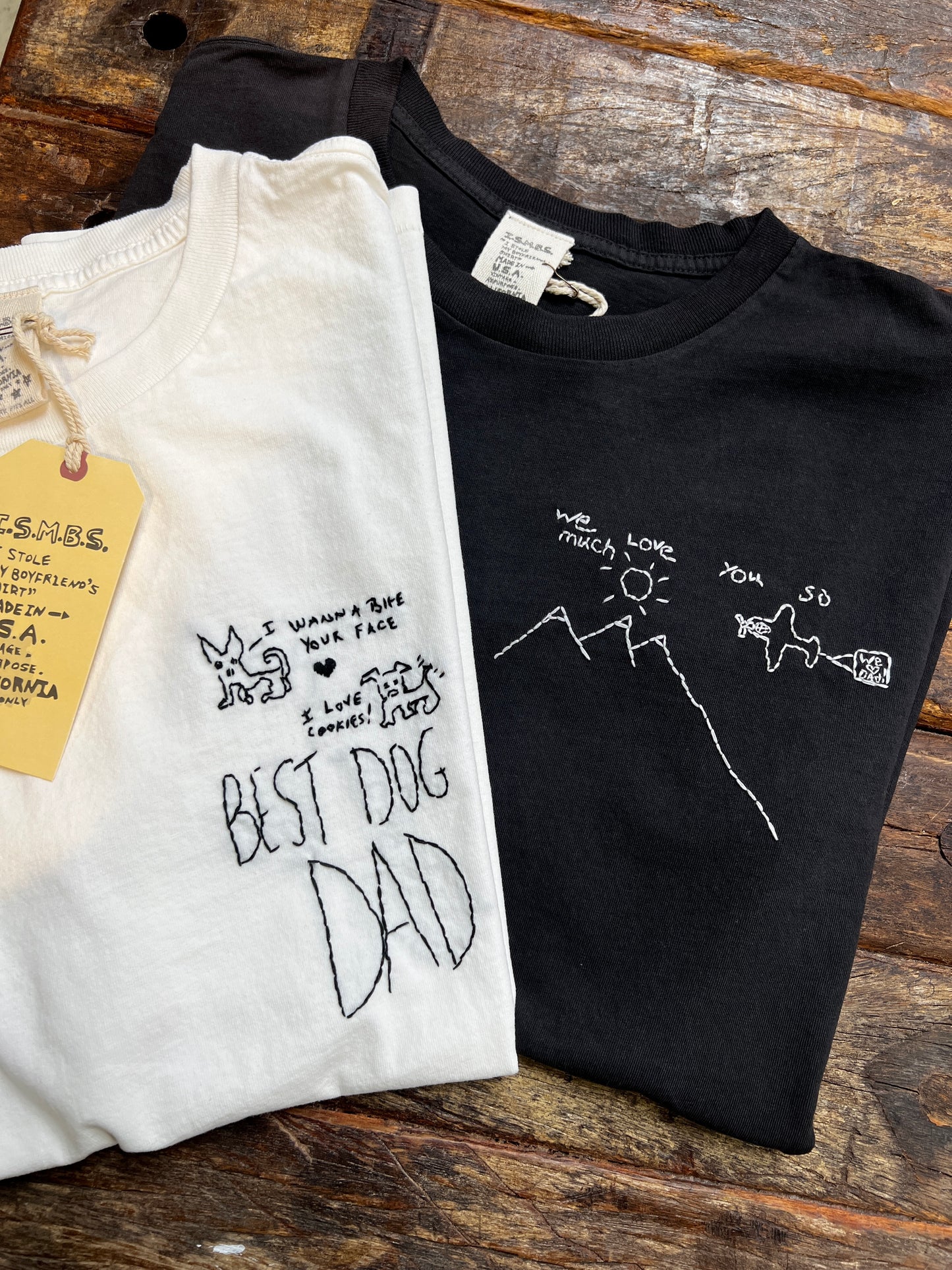 Translate Your Design into Embroidery Unisex Tshirt (Postcard Size 4X6)