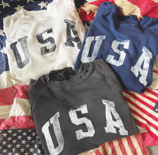 USA Sweatshirt(3 Colors)