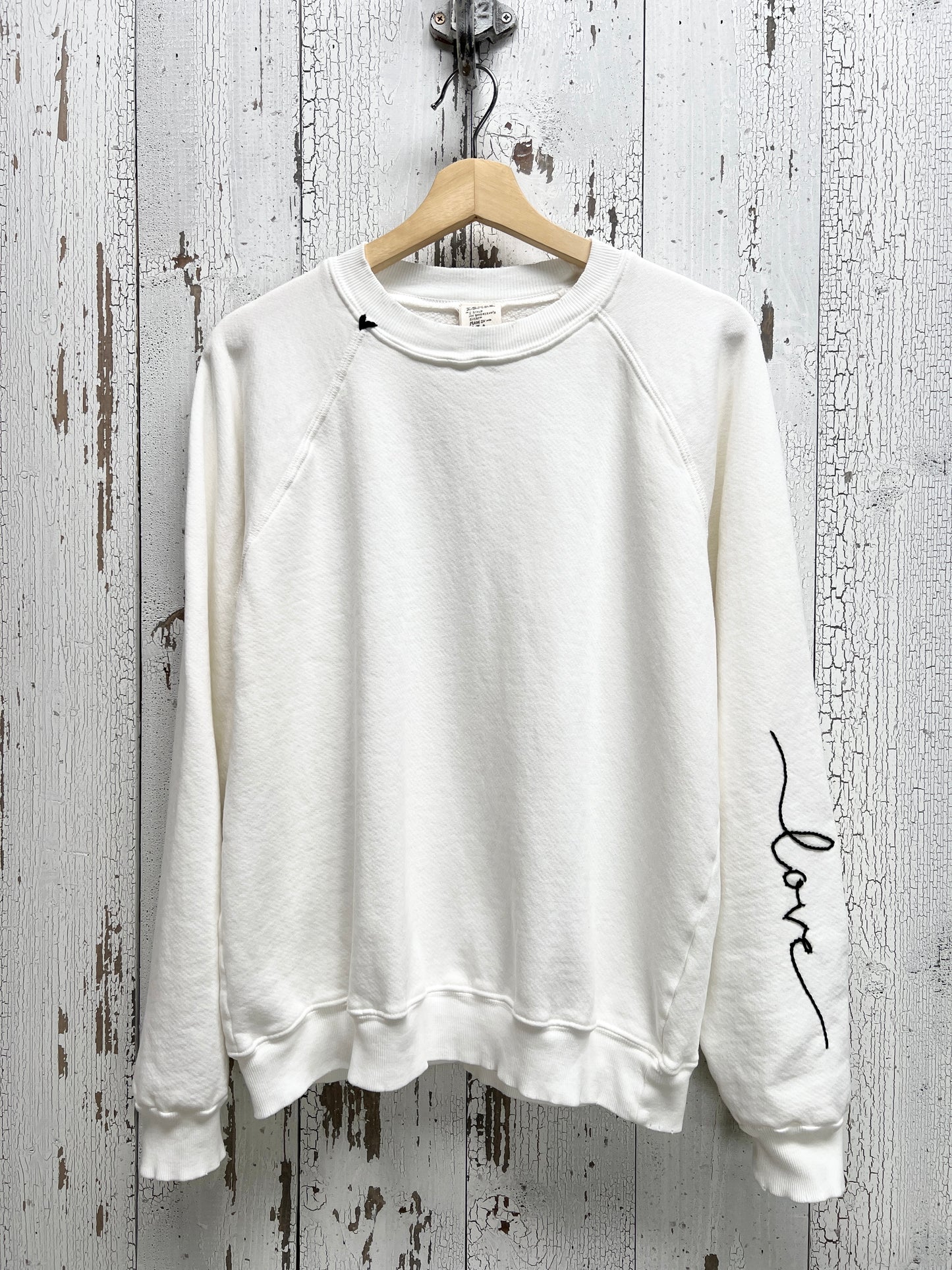 Love on sleeve Sweatshirts (12Colors)