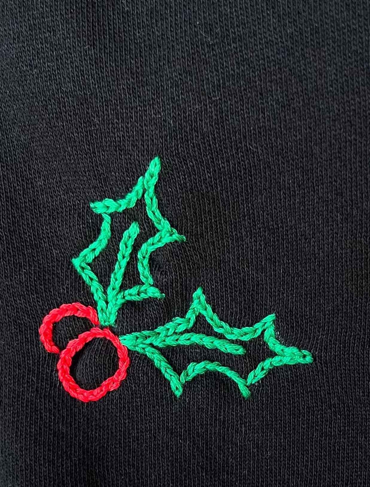 CHRISTMAS CUSTOM WORDING & SYMBOL ON CHEST (7 Colors)