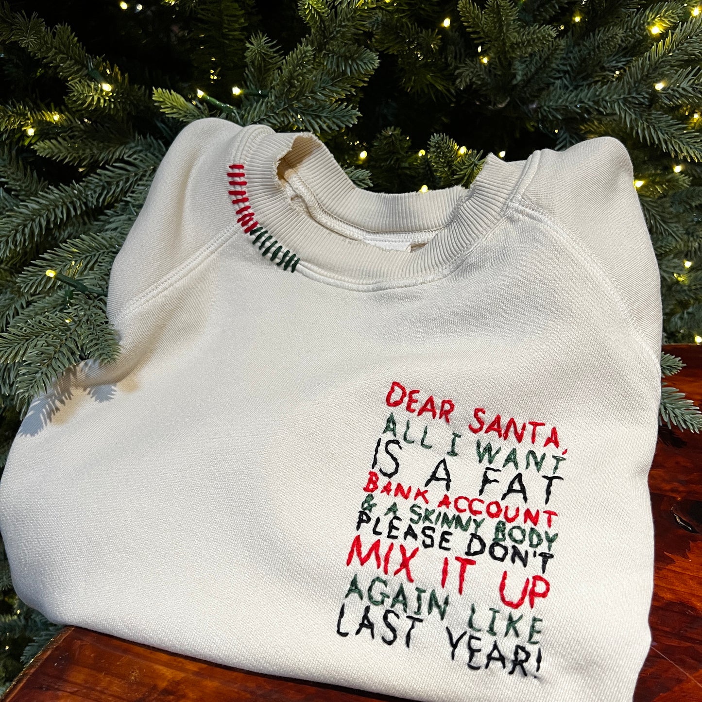 Dear Santa Sweatshirt -S