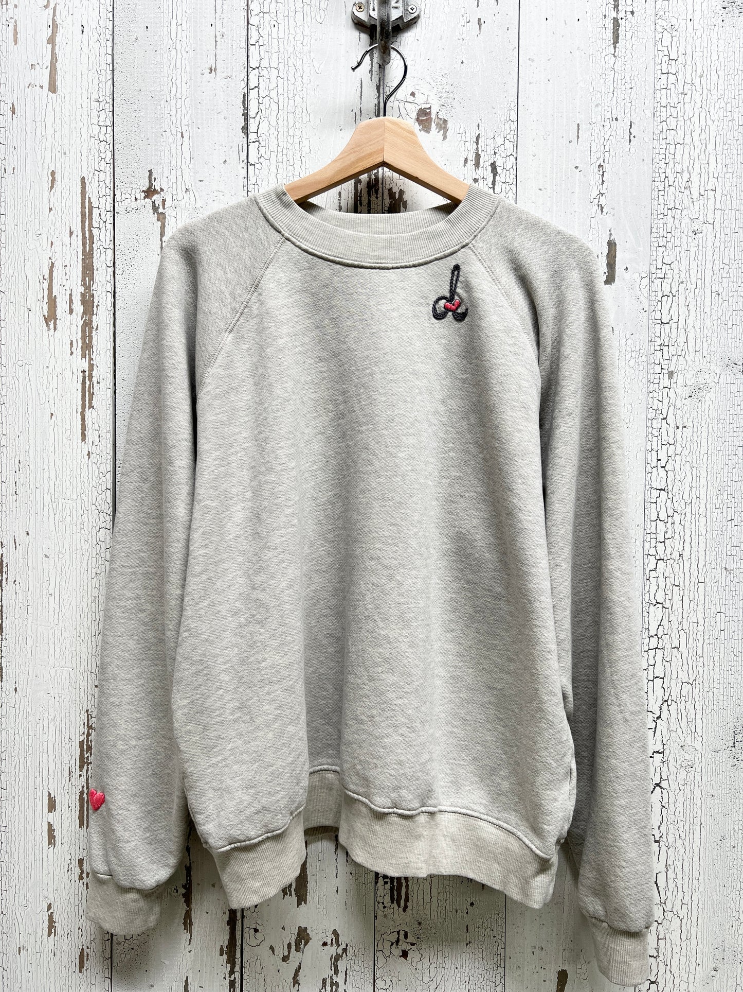 Monogram Heart (Choose Your Alphabet) Sweatshirt(15Colors)