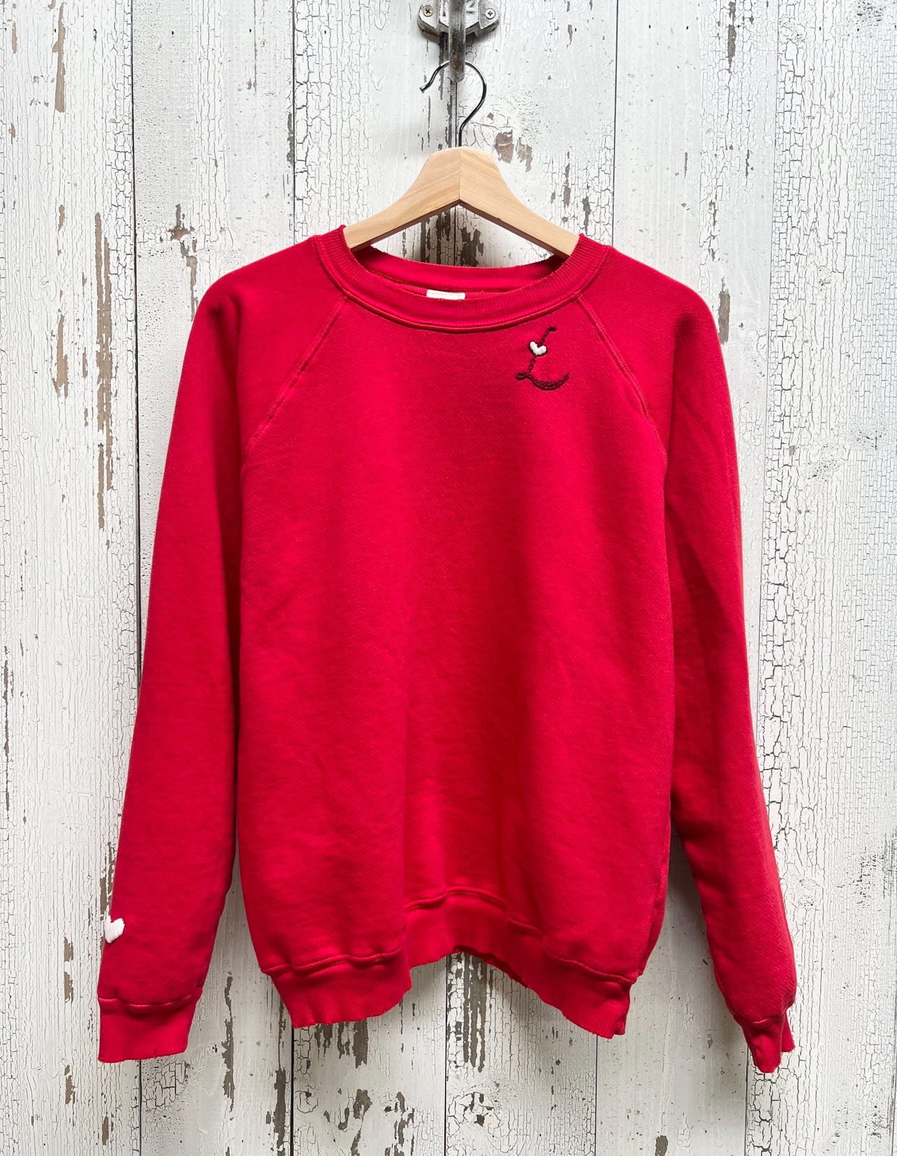 Monogram Heart (Choose Your Alphabet) Sweatshirt(15Colors)