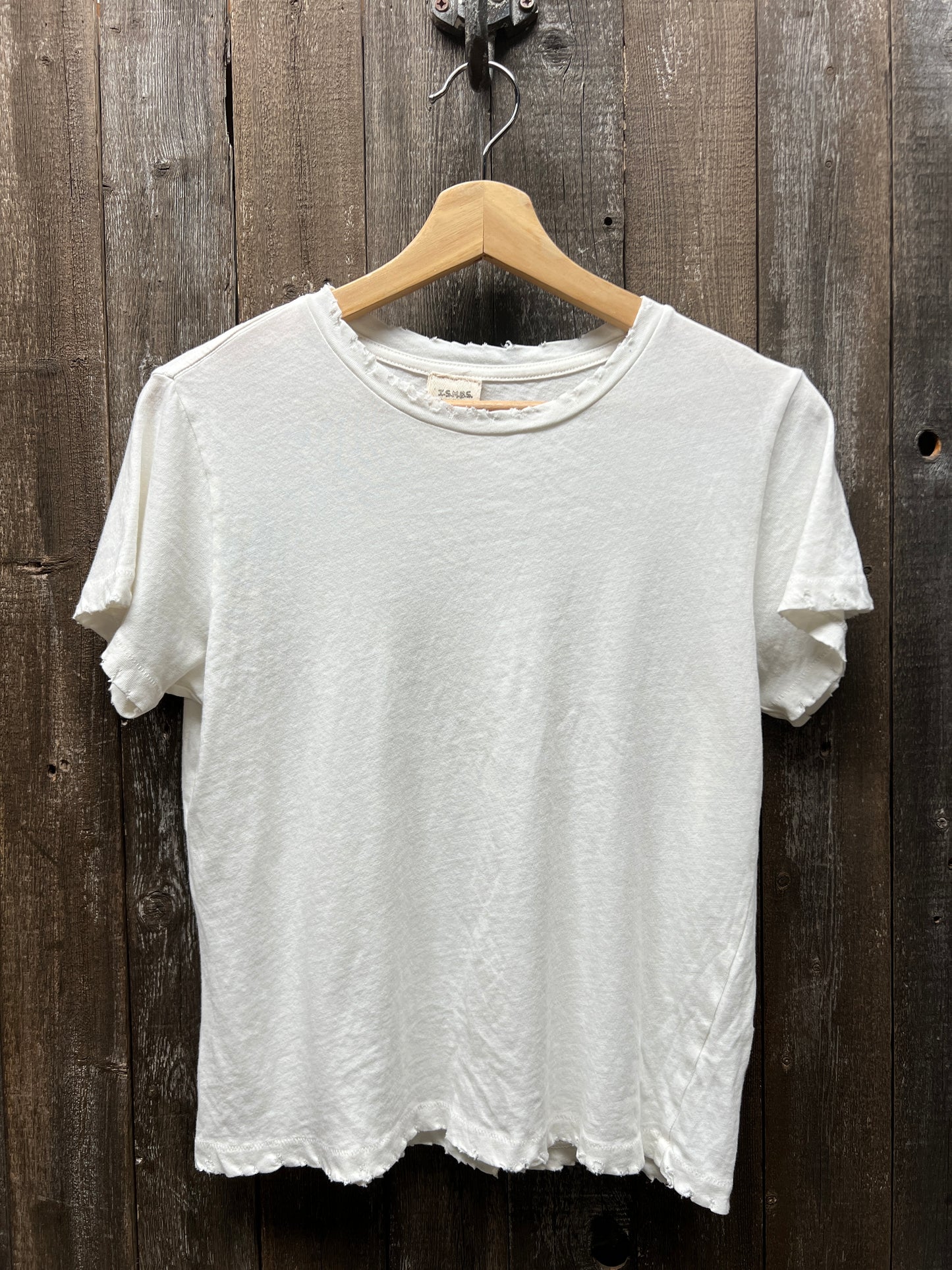 GRUNGE S/S TEE PACK WITH CUSTOM HAND EMBROIDERY(2 Colors)