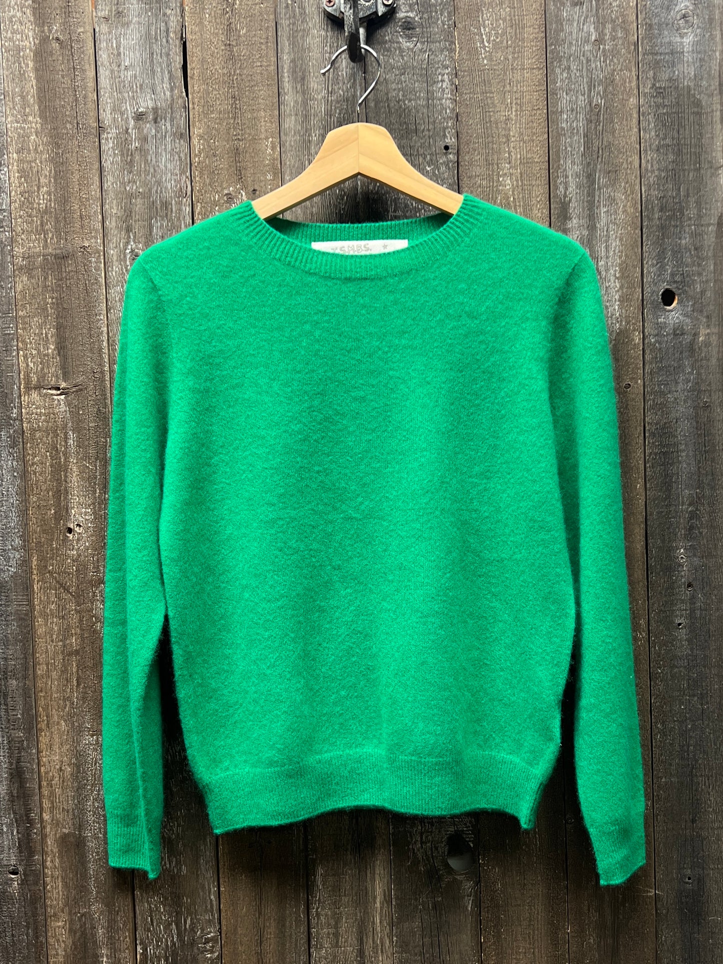 100% Cashmere Sweater - Customize Your Embroidery Wording(12 Colors)