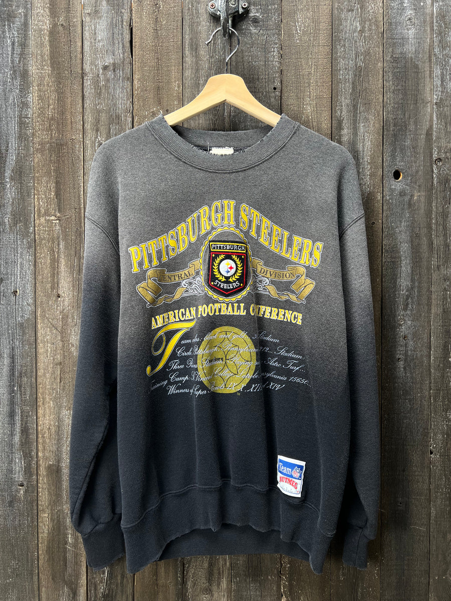 Steelers embroidered sweatshirt hot sale