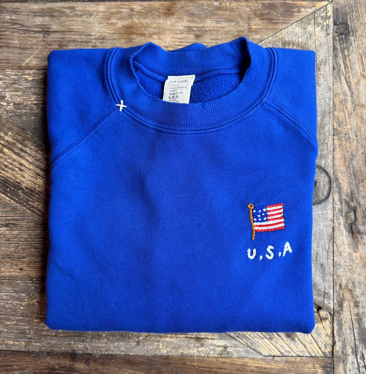 Choose Your July 4th Logo & Custom Wording Sweatshirt (8 Colors)