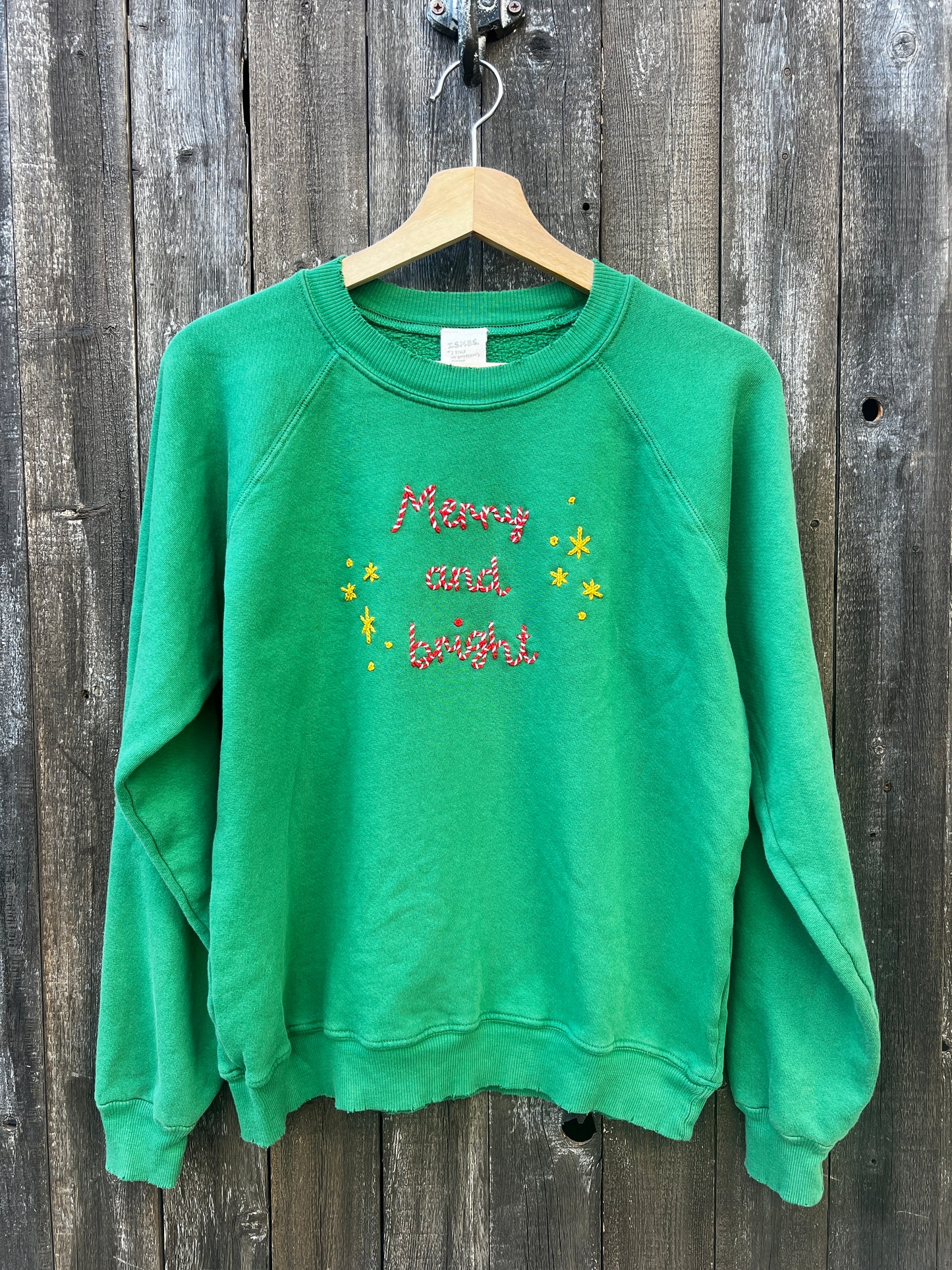 Candy Cane Merry & Bright Sweatshirt (7Colors)