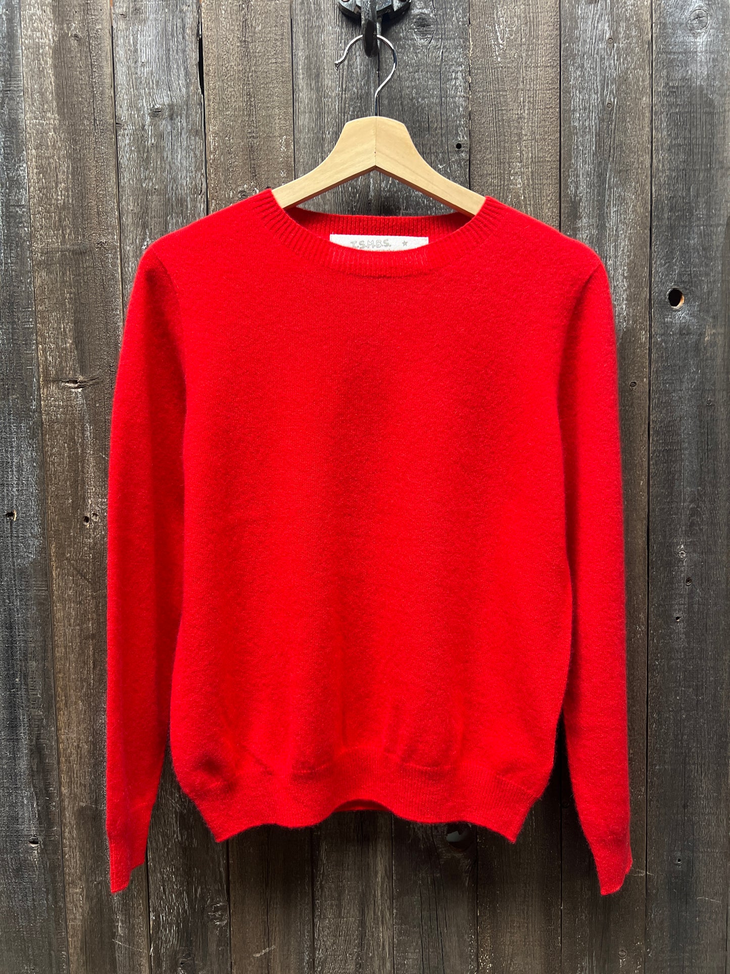 100% Cashmere Sweater - Customize Your Embroidery Wording(12 Colors)