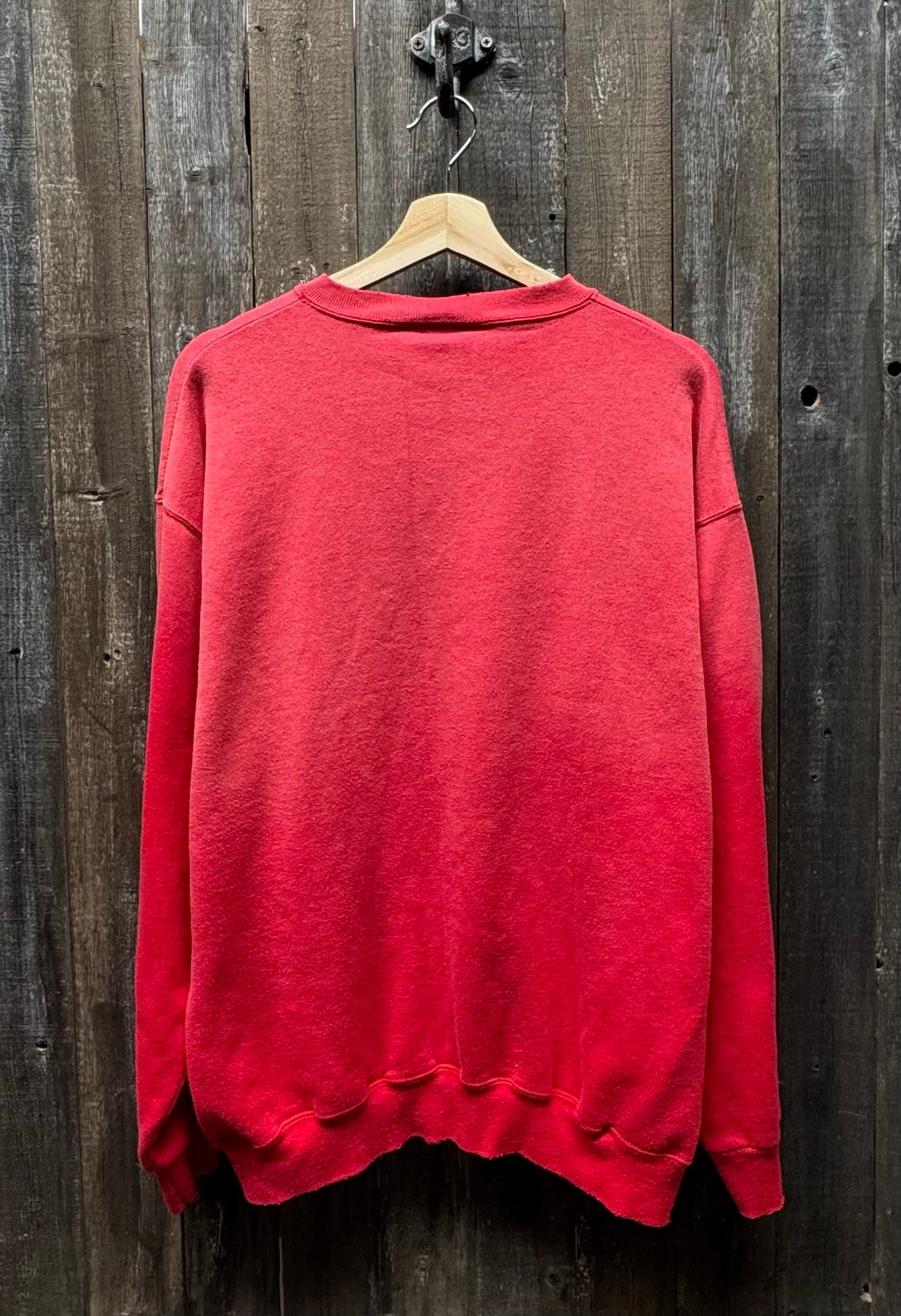 Vintage Kansas City Chiefs Sweatshirt -L-Customize Your Embroidery Wording