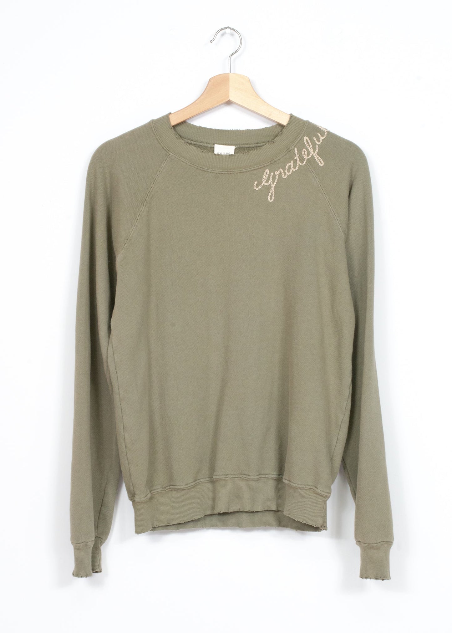 Fall Sweatshirt WITH CUSTOM HAND EMBROIDERY -8Colors