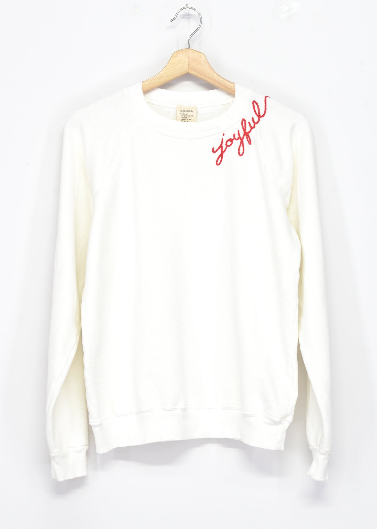 Weekday white online sweatshirt