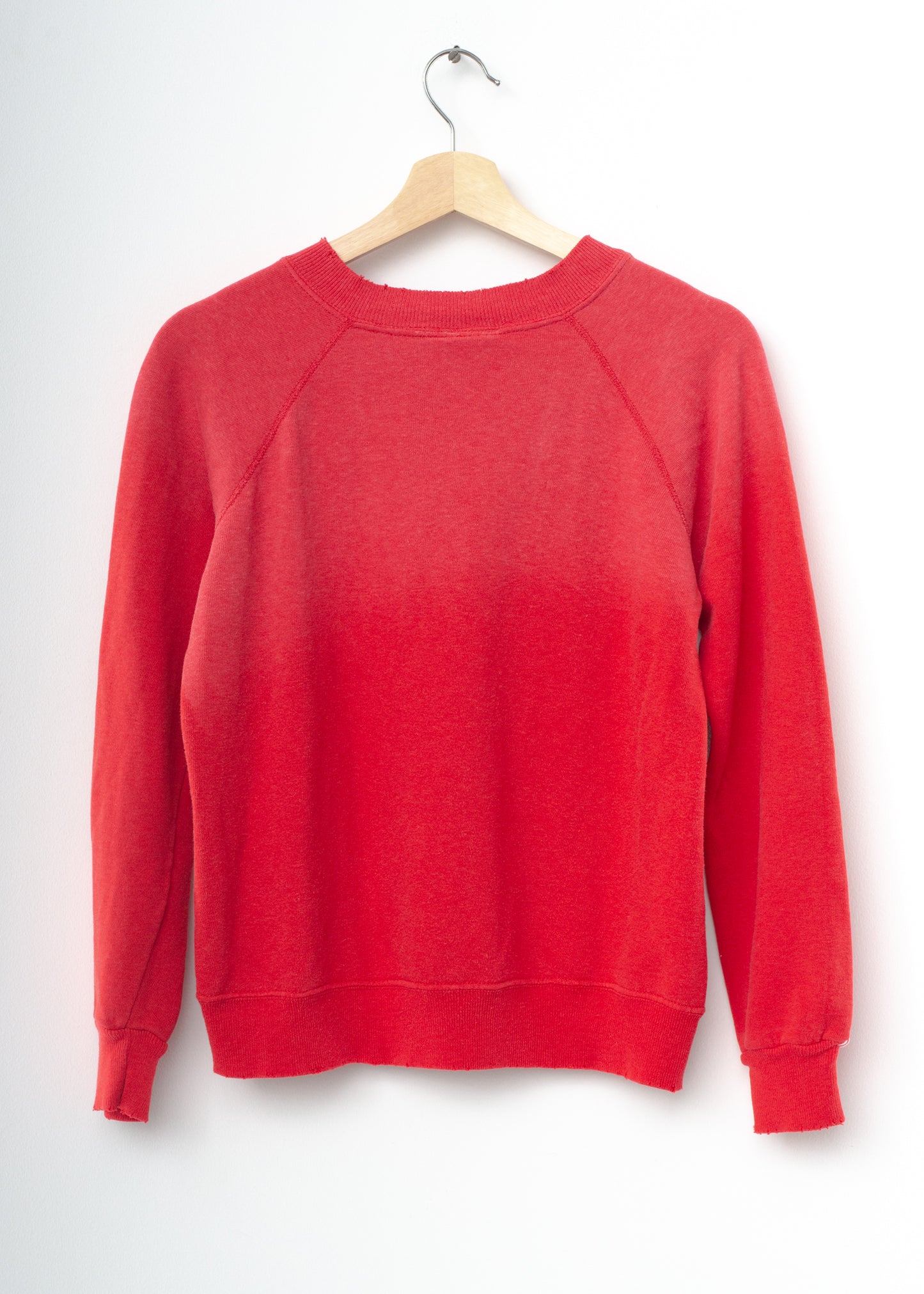 Happy Face Rainbow Sweatshirt - Red