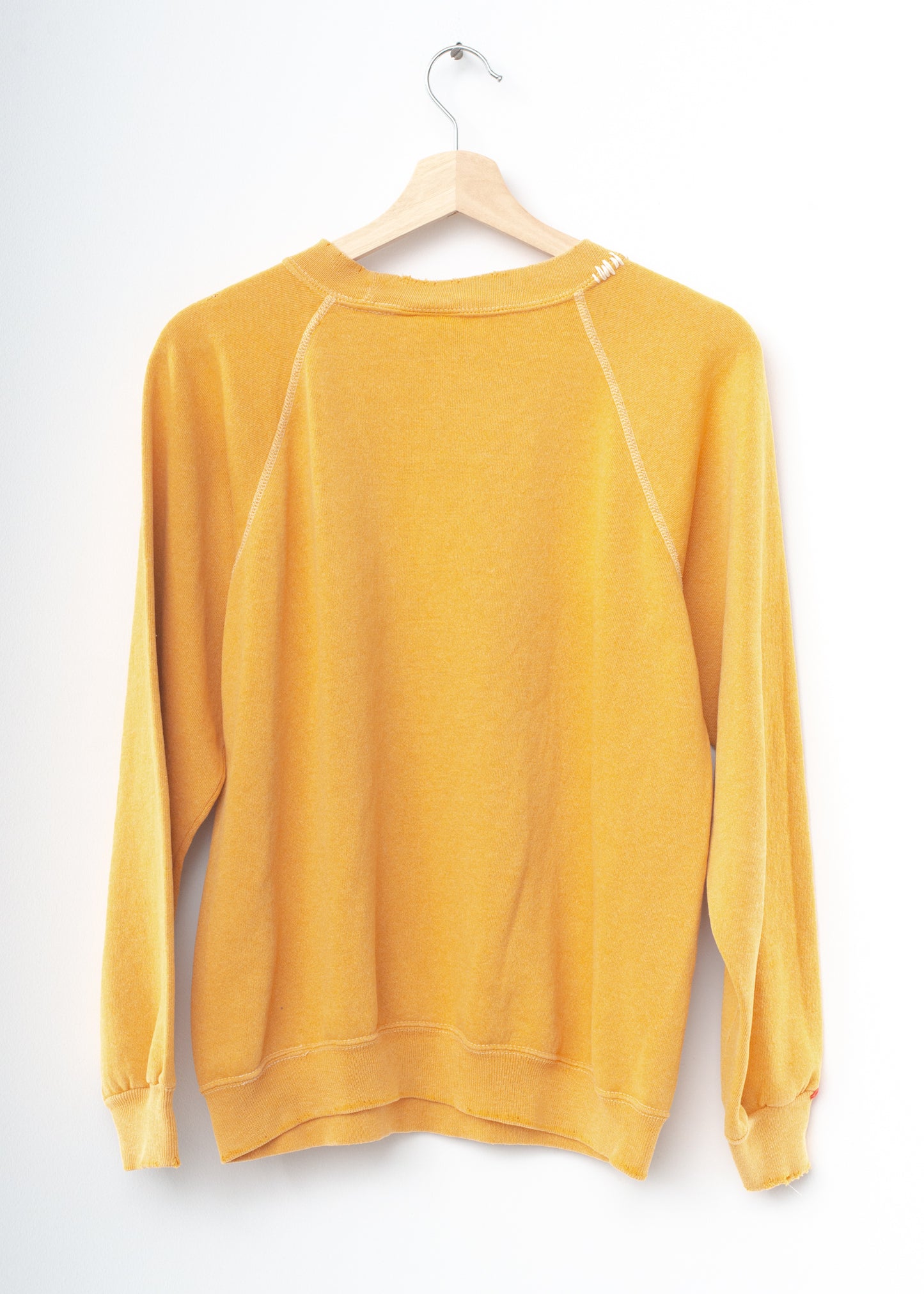 Happy Face Rainbow Sweatshirt - Yellow