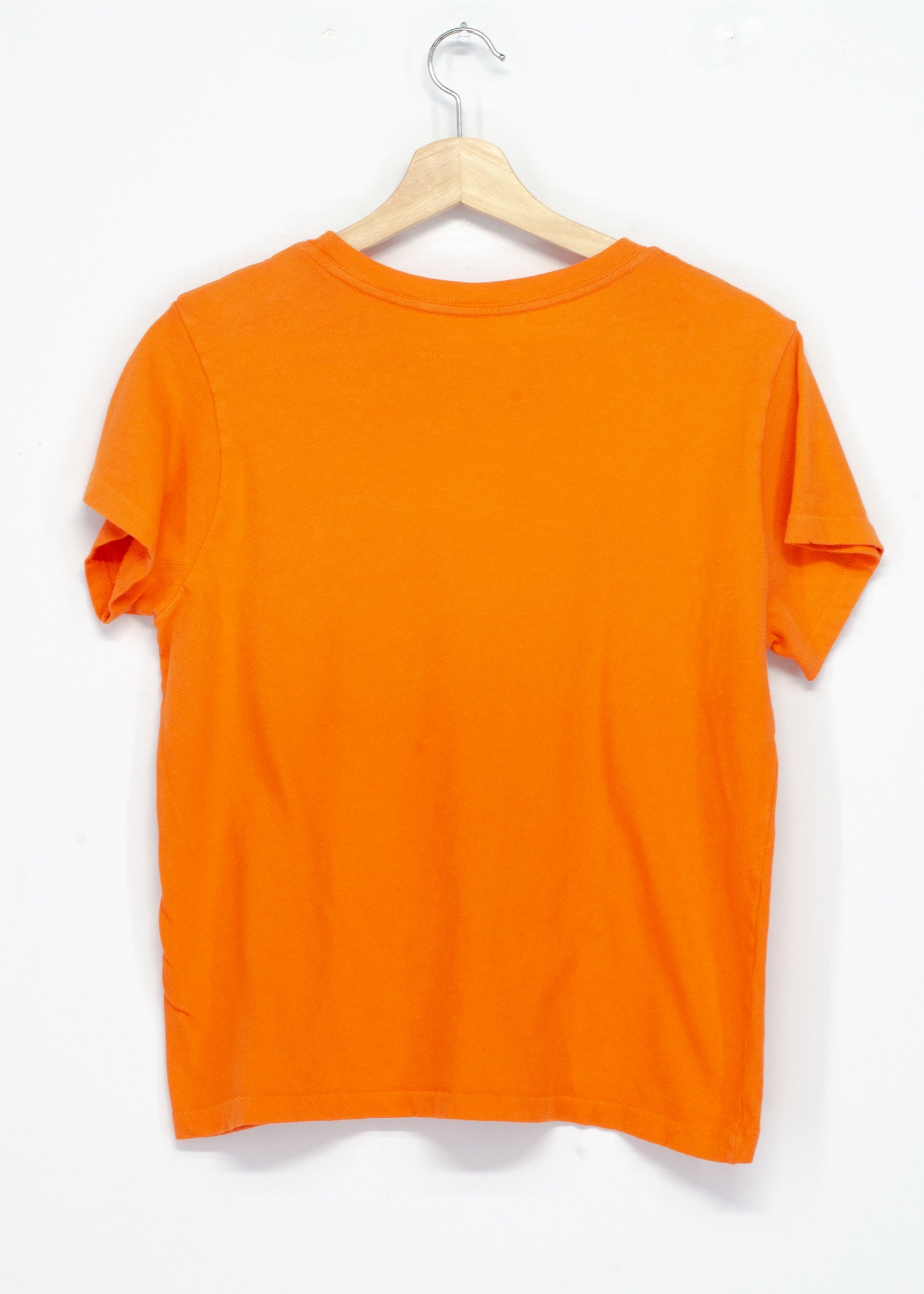 ORANGE 22 S/S TEE WITH CUSTOM HAND EMBROIDERY