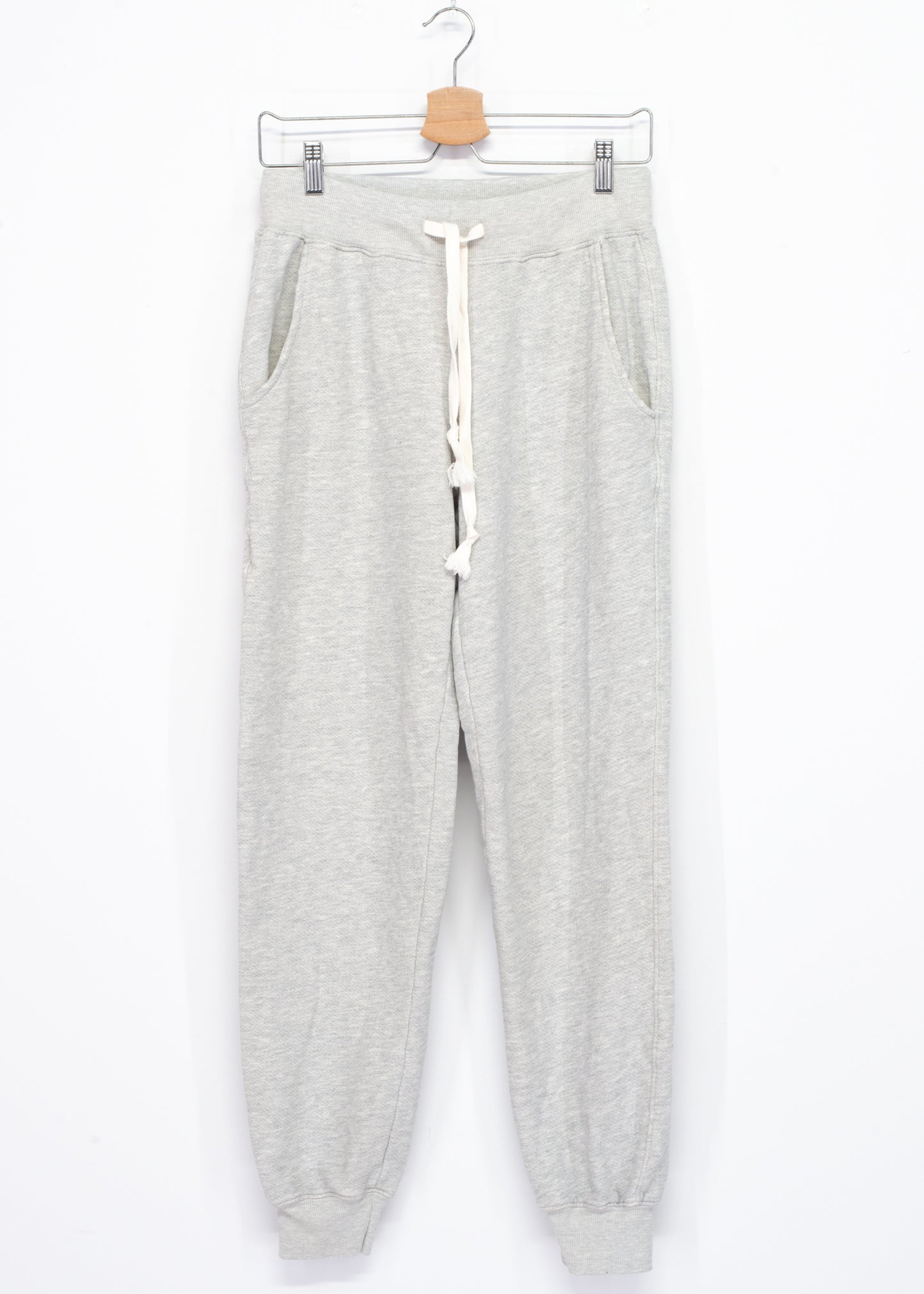 H.GREY PANTS WITH CUSTOM HAND EMBROIDERY
