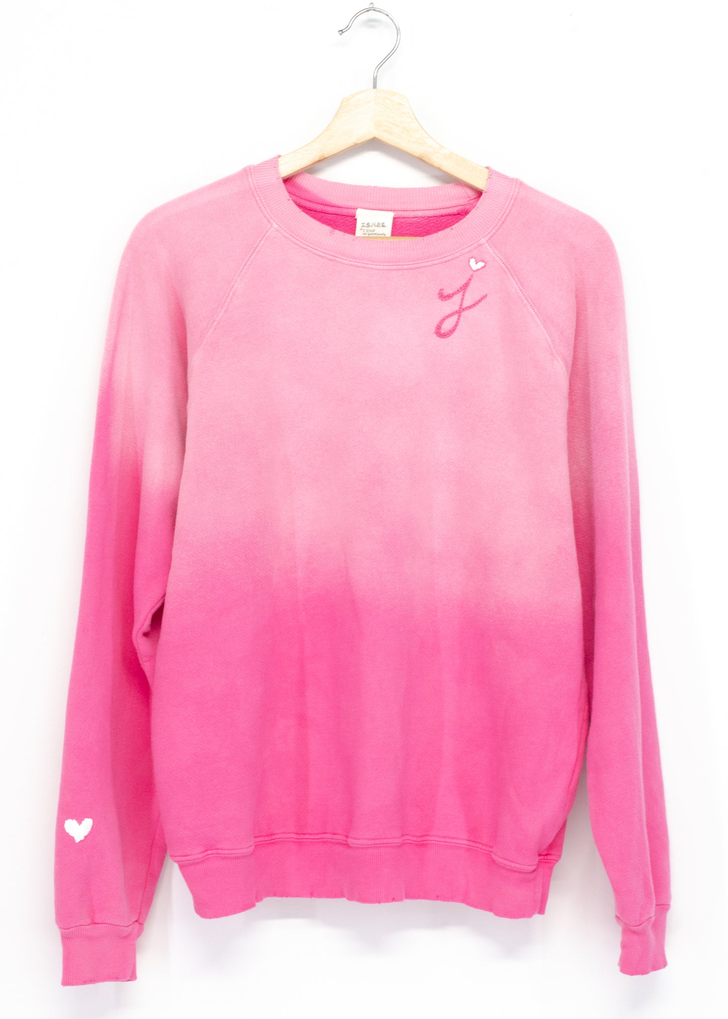 Monogram Heart (Choose Your Alphabet) Sweatshirt(15Colors)