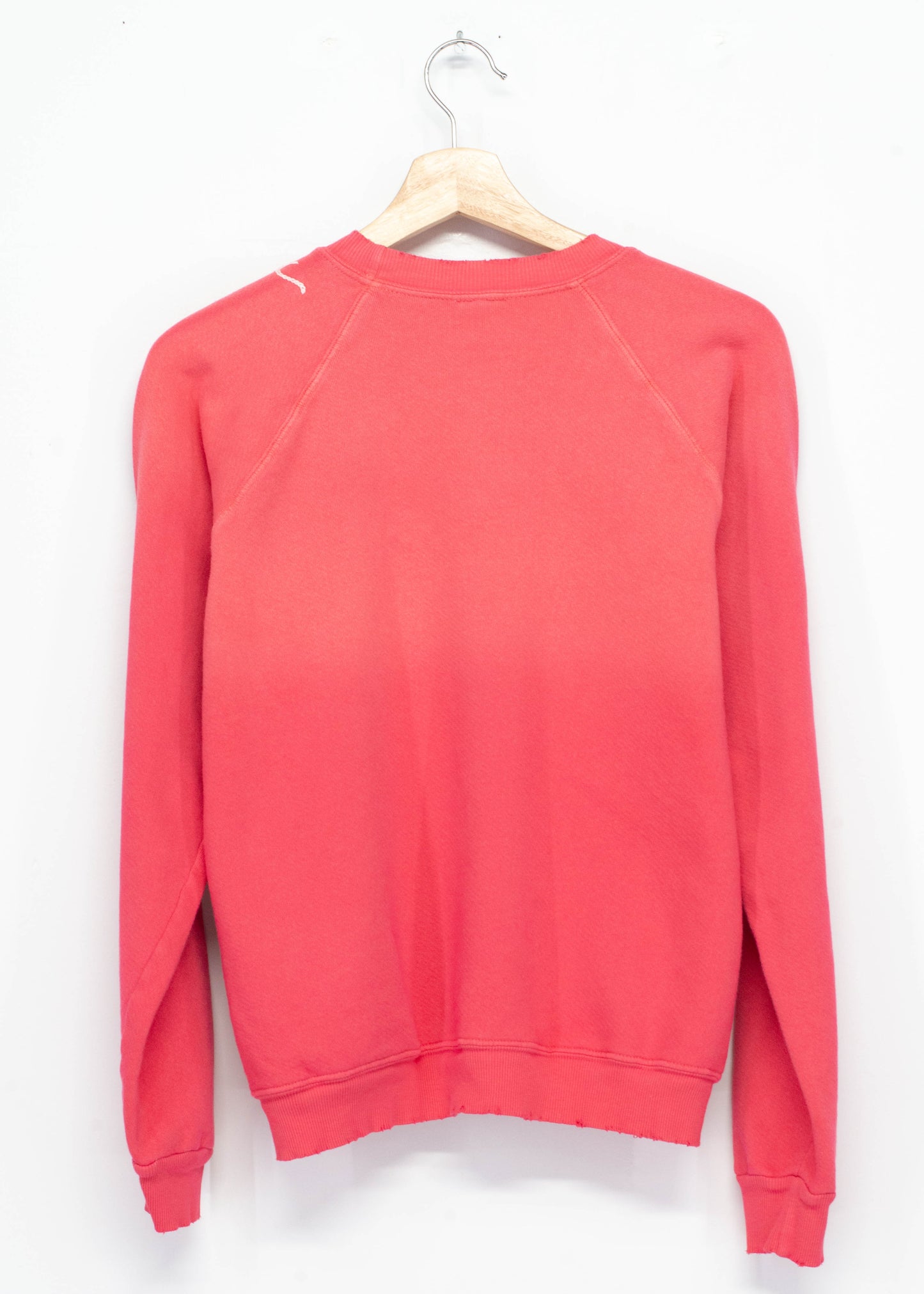 PUNCH PINK SWEATS WITH CUSTOM HAND EMBROIDERY