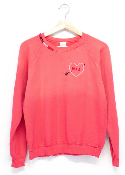 Initials w/ Cupid Love  Sweatshirt (7 Colors)