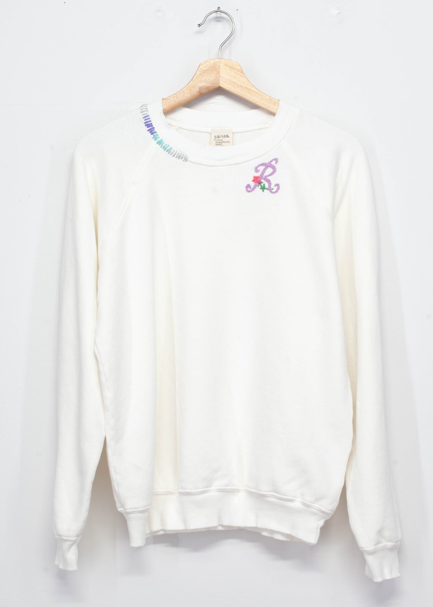 Monogram Flower (Choose Your Alphabet) Sweatshirts (14 Colors)