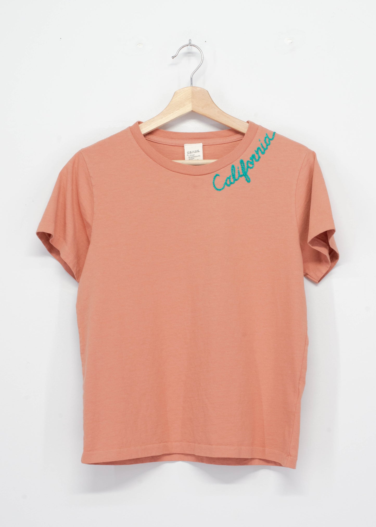 ASH ROSE 23 S/S TEE WITH CUSTOM HAND EMBROIDERY