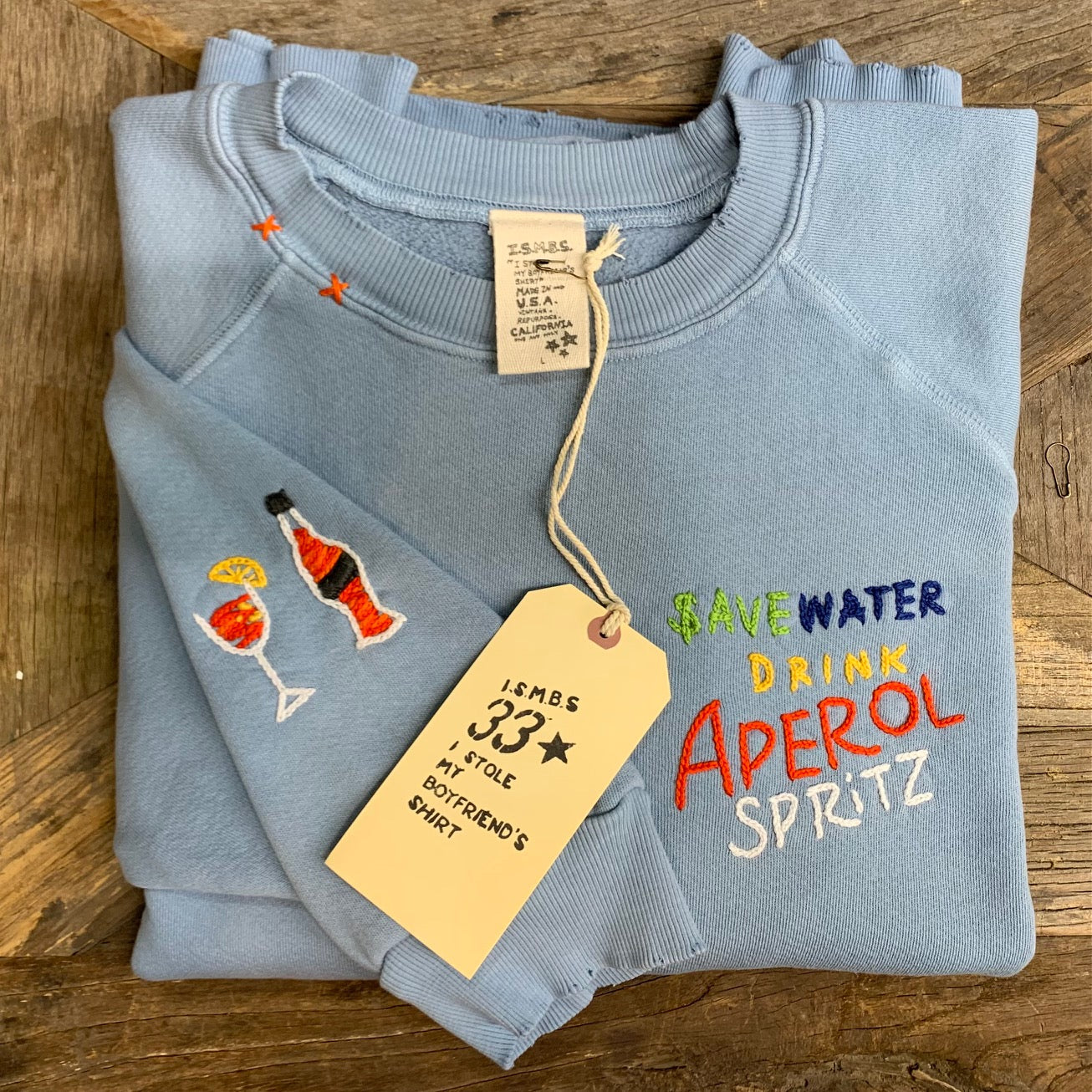 Save Water Drink Aperol Spritz Sweatshirt (8 Colors)