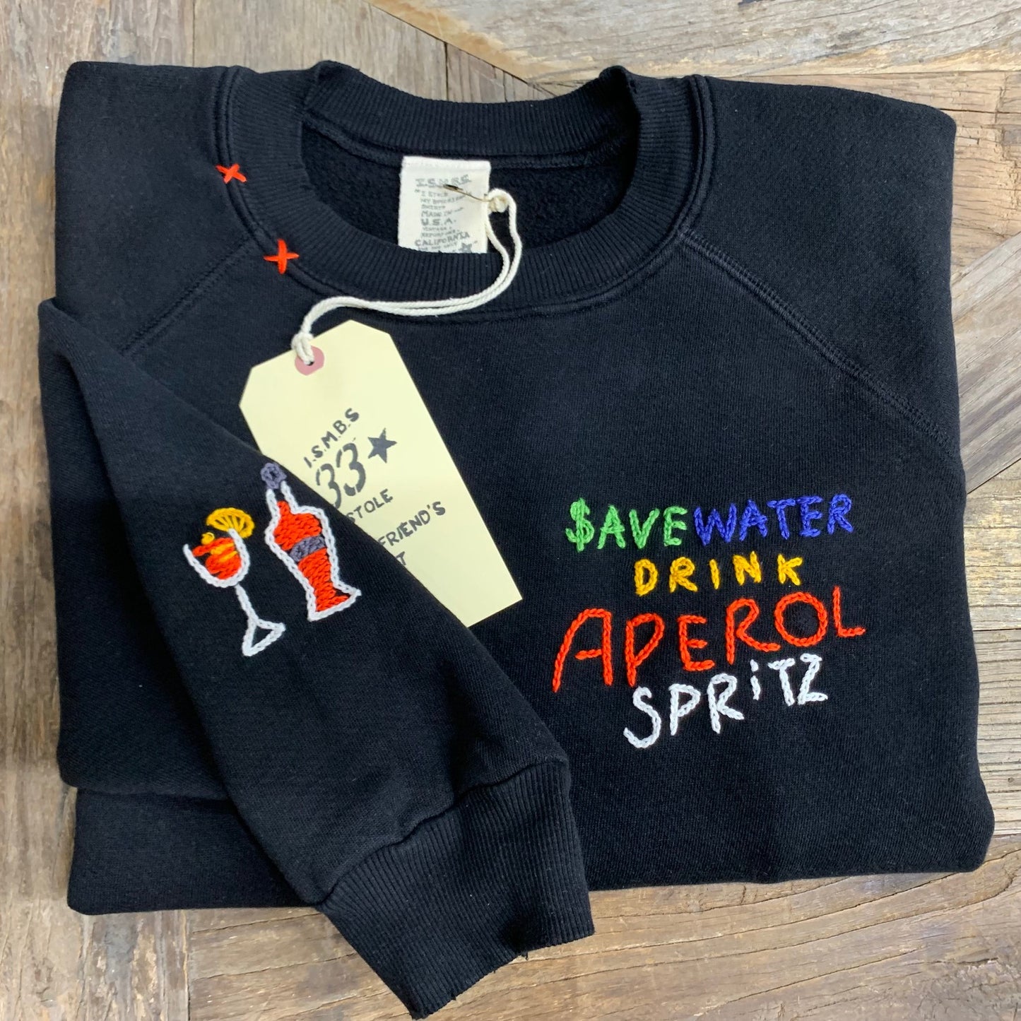Save Water Drink Aperol Spritz Sweatshirt (8 Colors)