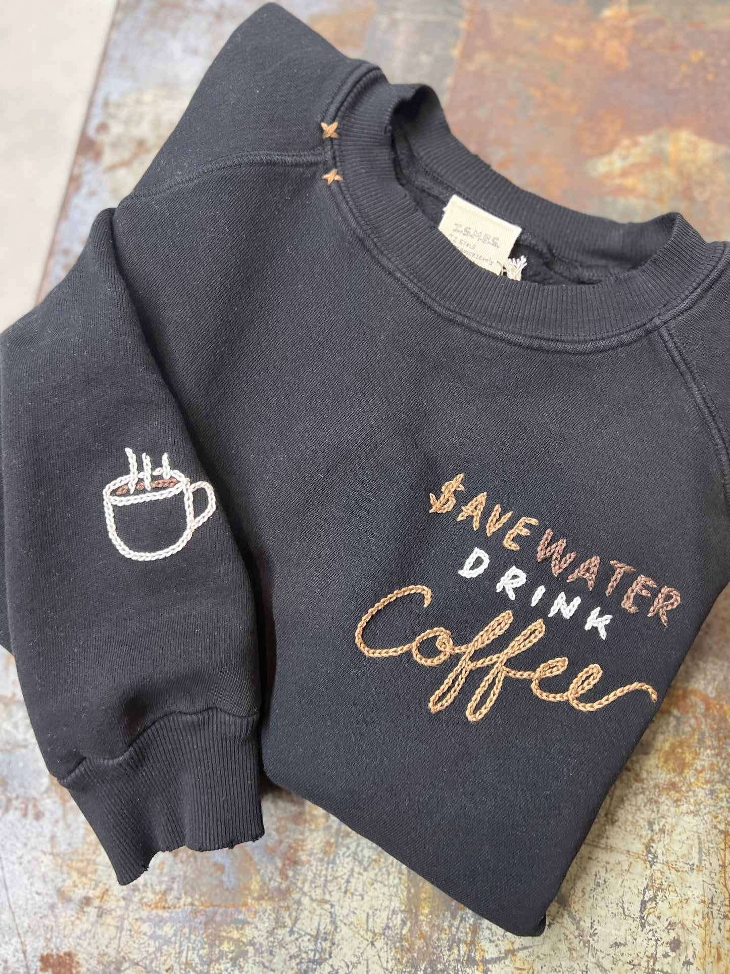 Save Water Drink Coffee Sweatshirt(9 Colors)