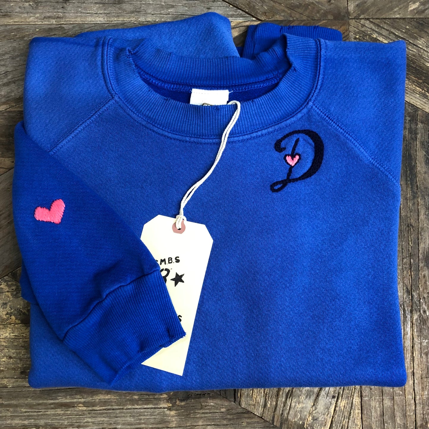 Monogram Heart (Choose Your Alphabet) Sweatshirt(15Colors)