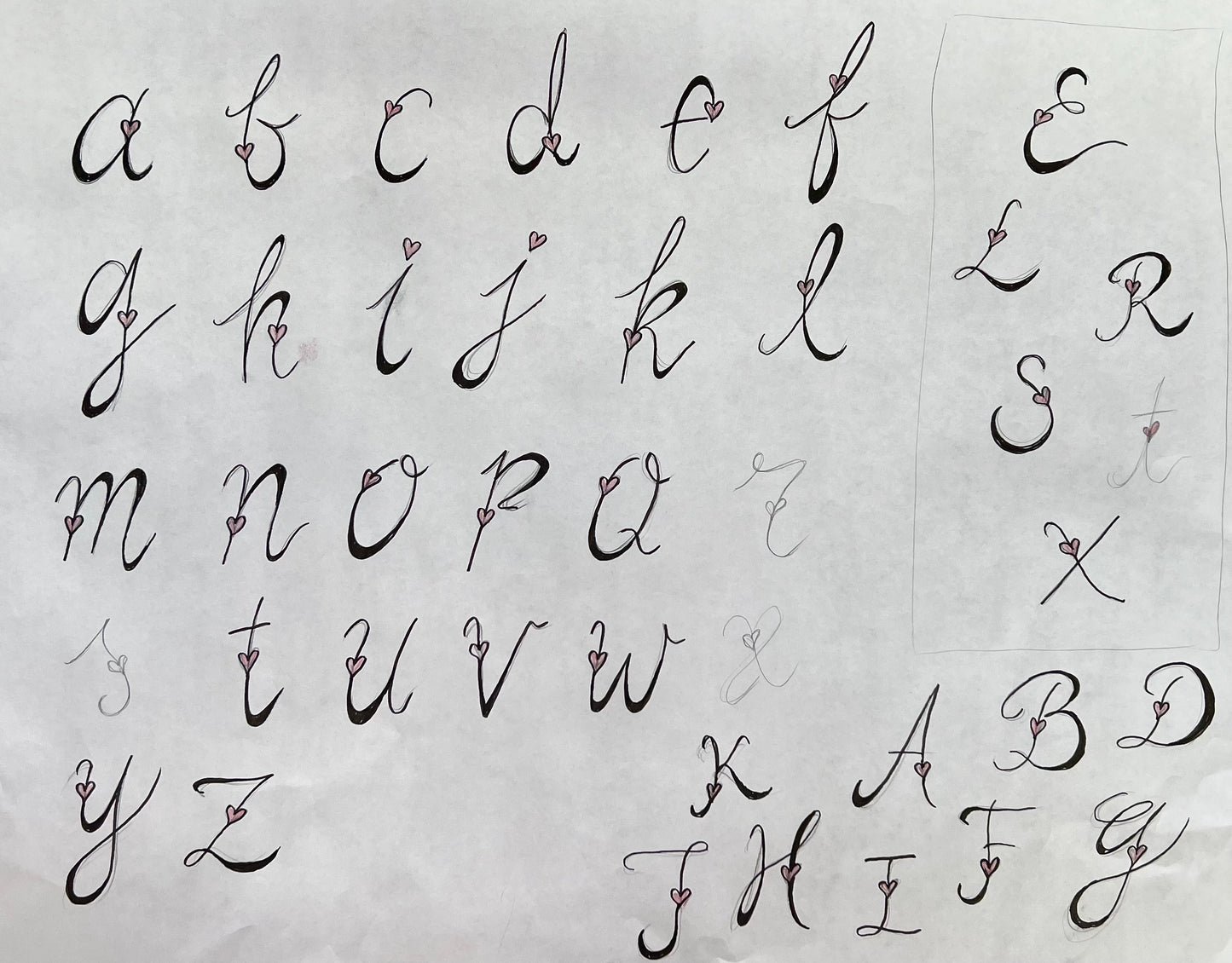 Monogram Heart (Choose Your Alphabet) Sweatshirt(15Colors)