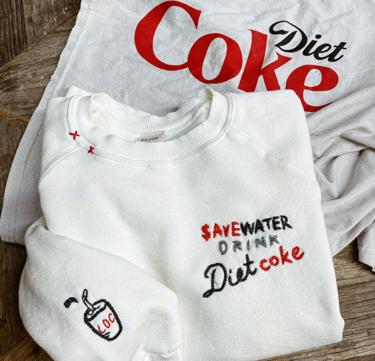 Diet coke shop sweatshirt