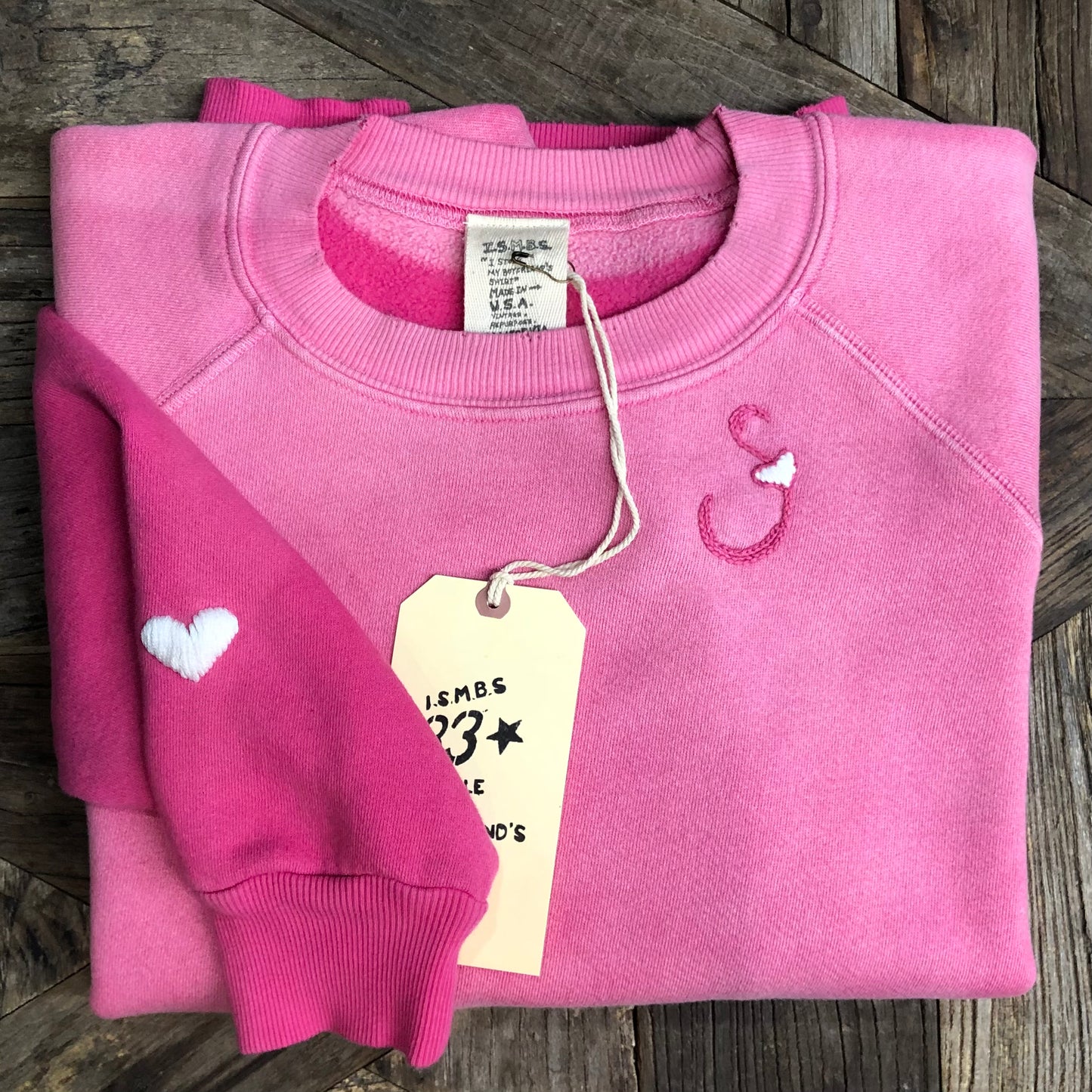 Monogram Heart (Choose Your Alphabet) Sweatshirt(11Colors)