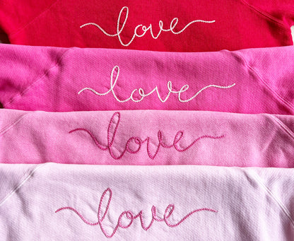 Love Sweatshirt (9 Colors)